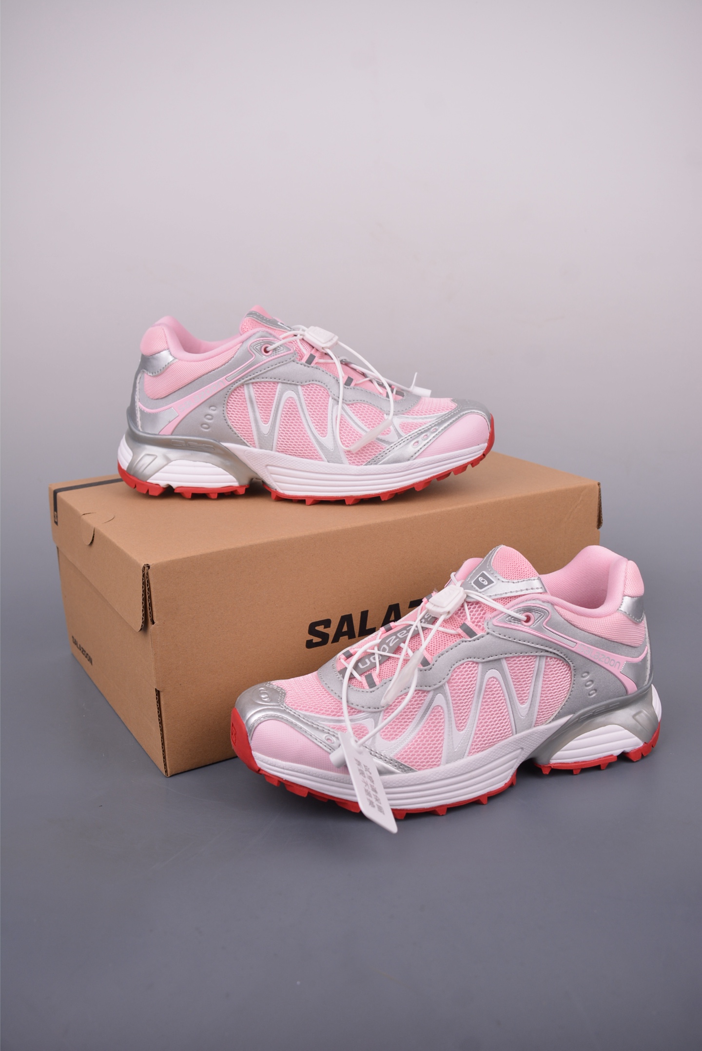 Salazoon Women's Pink Trail Running Shoes - Breathable, Durable, and Stylish 5 i1749461391346 5749 0 4