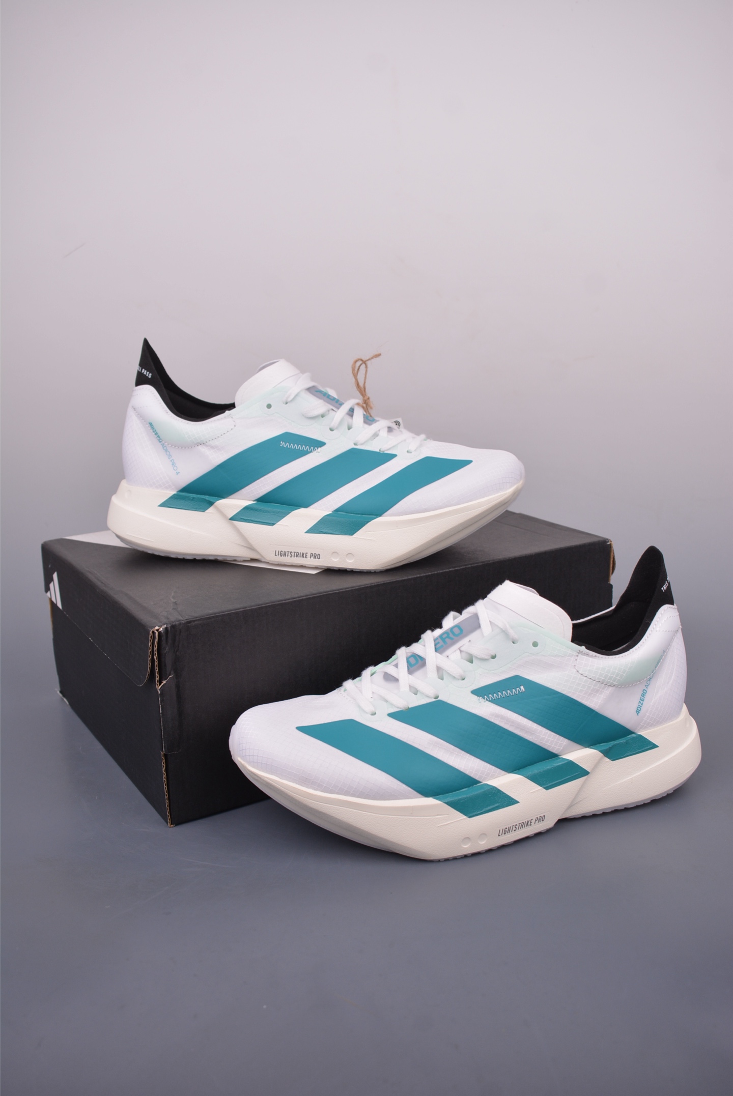 Adidas Adizero Pro Evo 4 M 全掌碳板 阿迪超轻透气缓震跑鞋 JS1267