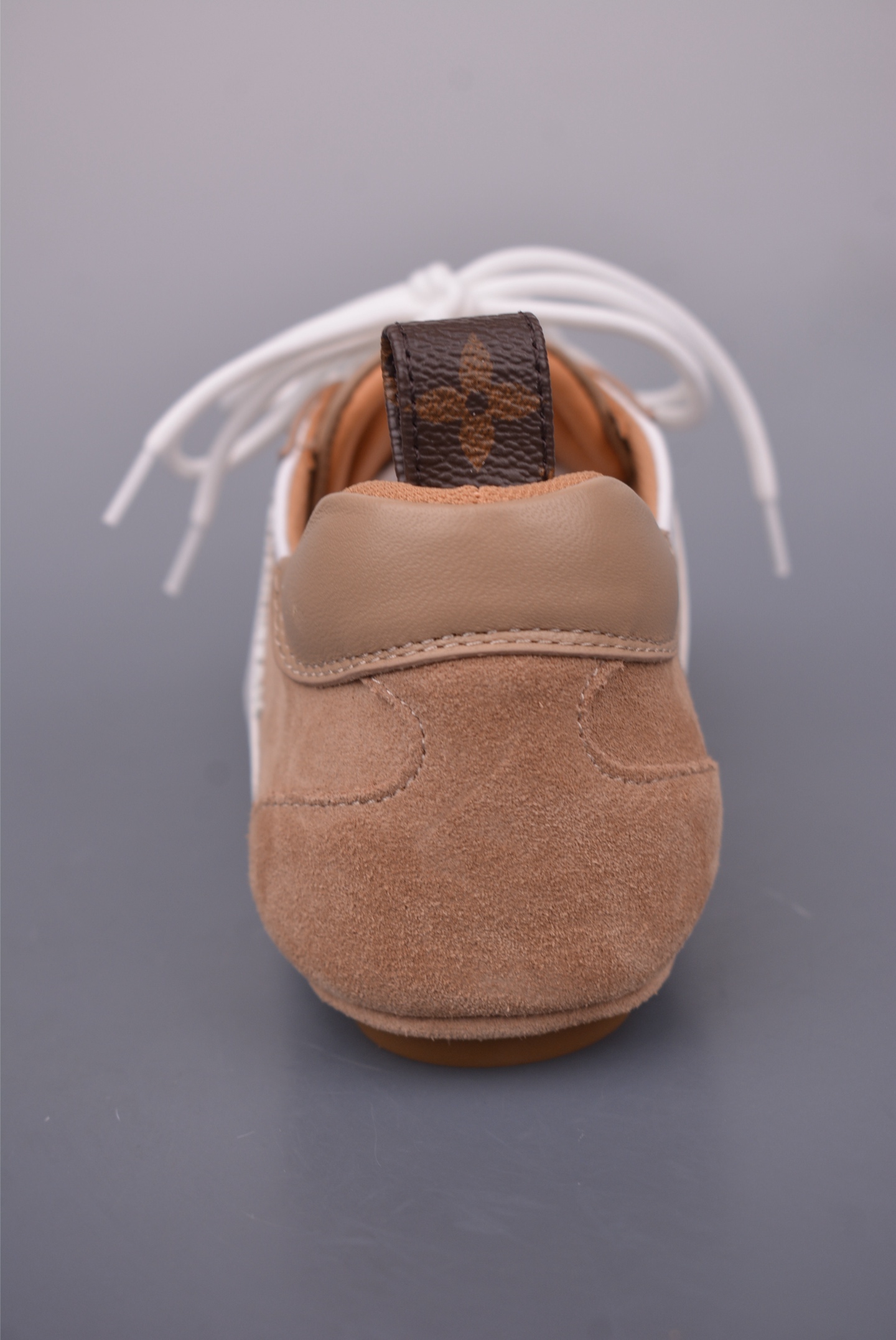Louis Vuitton SneaKerina Ballet Shoes - Beige Leather with Lace-Up Design 5 i1749514196250 7343 0 3