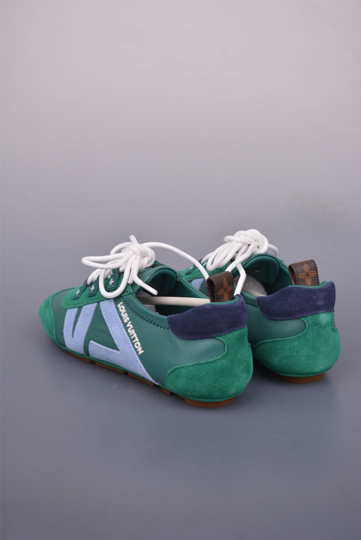 Louis Vuitton SneaKerina Green Leather Ballet Sneakers - Size 35-40 3 i1749514279359 852 0 1