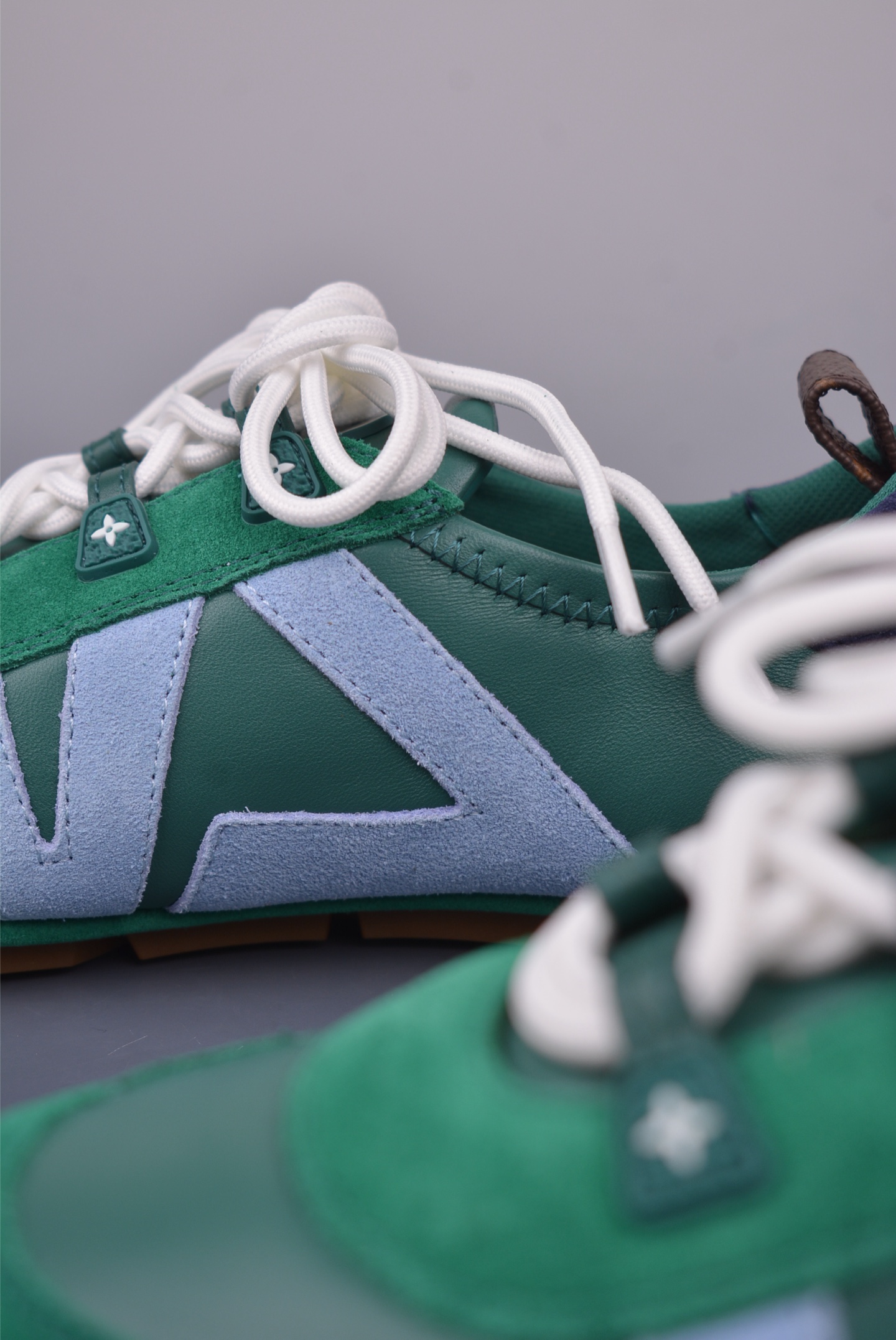 Louis Vuitton SneaKerina Green Leather Ballet Sneakers - Size 35-40 9 i1749514280416 6835 0 7