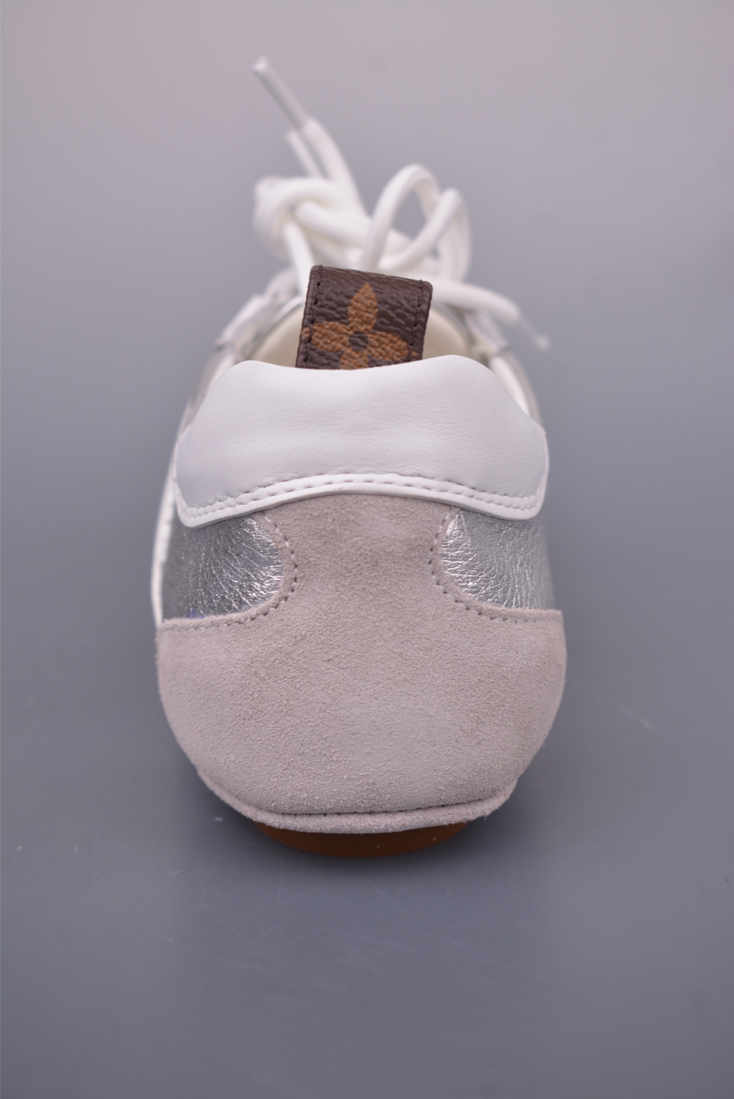 Louis Vuitton SneaKerina Silver Leather Ballet Sneakers for Women 4 i1749514360307 4030 0 3