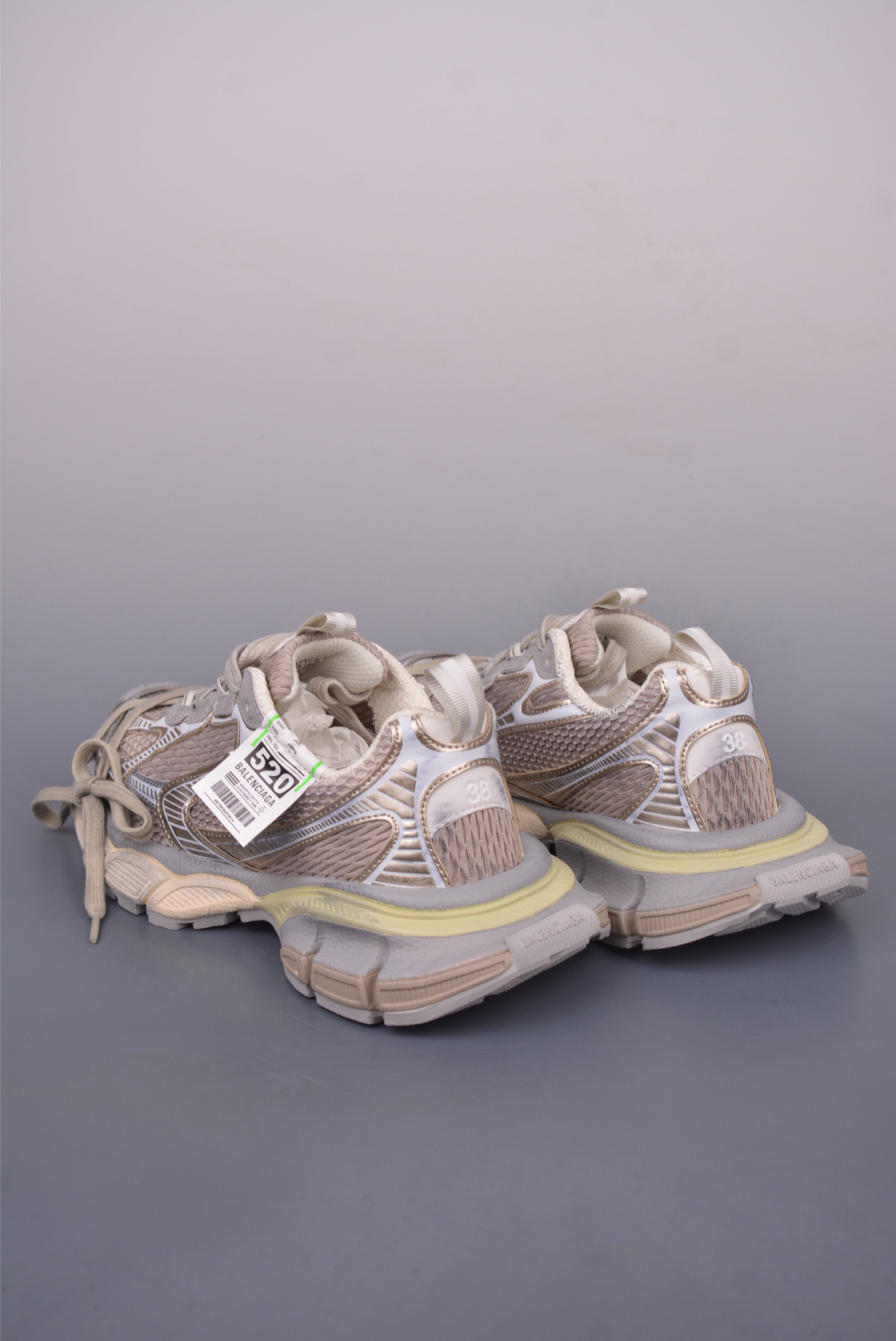 Balenciaga 3XL Phantom Sneakers | Beige Athletic Running Shoes 3 i1749592000933 9615 0 1
