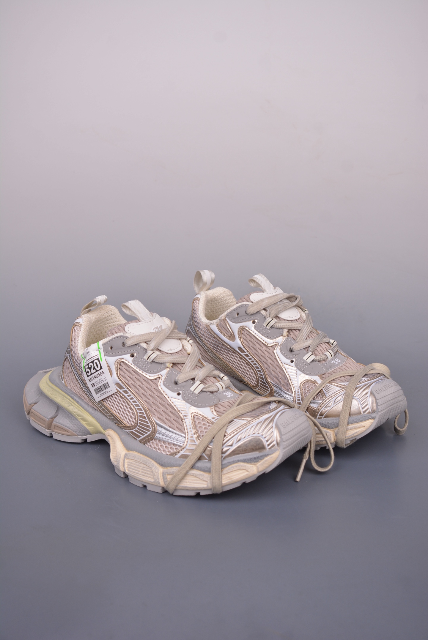 Balenciaga 3XL Phantom Sneakers | Beige Athletic Running Shoes 2 i1749592000959 3159 0 0