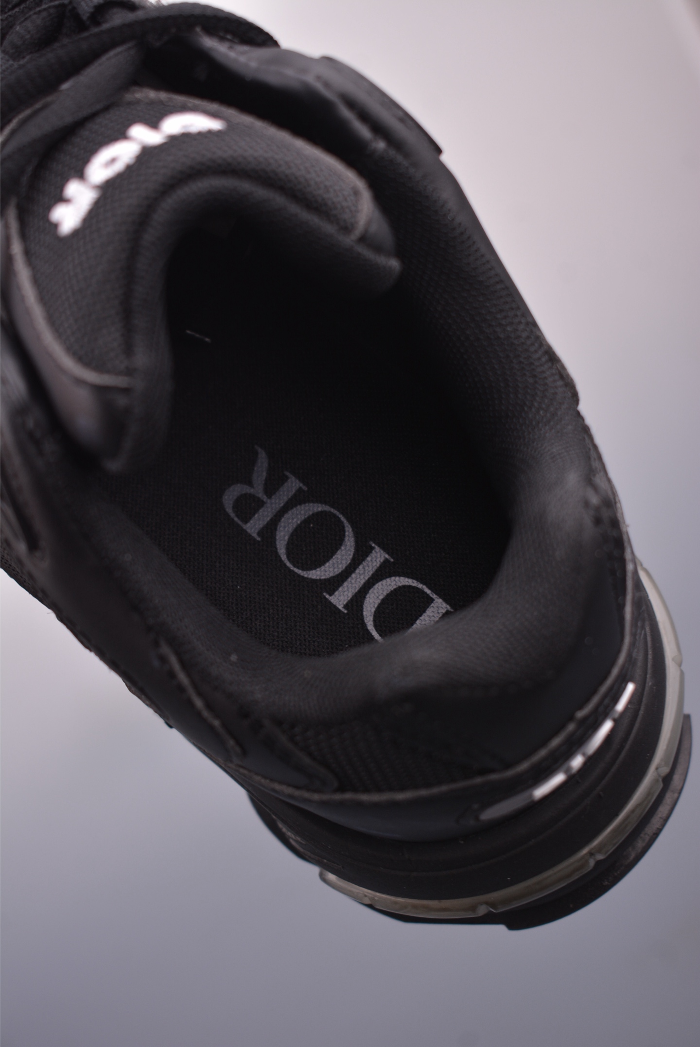 Dior CD1 Low-Top Sneakers, Lightweight Rubber Sole, Breathable Mesh - Black 9 i1749592423607 8581 0 8