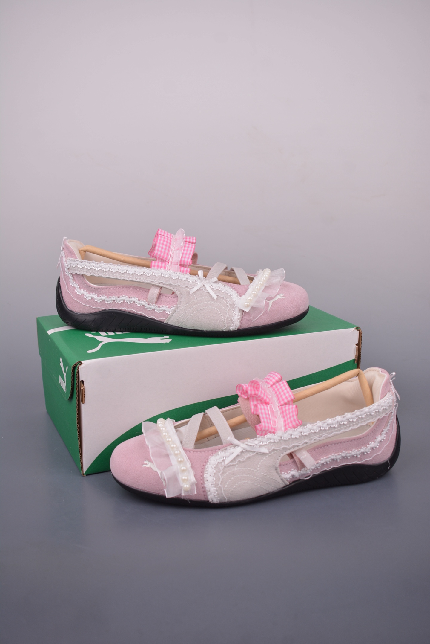 Puma Speedcat Go Ballet Flats - Black & Pink, Lightweight & Comfortable 5 i1749593051565 9846 0 3