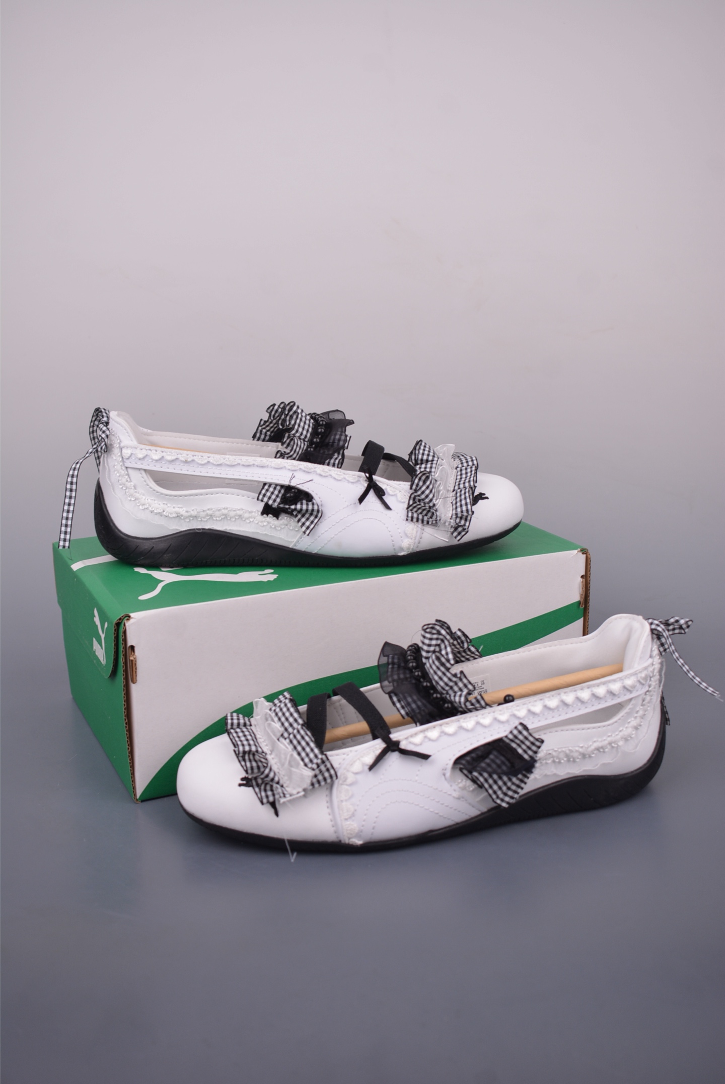 Puma Speedcat Go Ballet Flats - Black & Pink, Lightweight & Comfortable 4 i1749593051605 7661 0 2