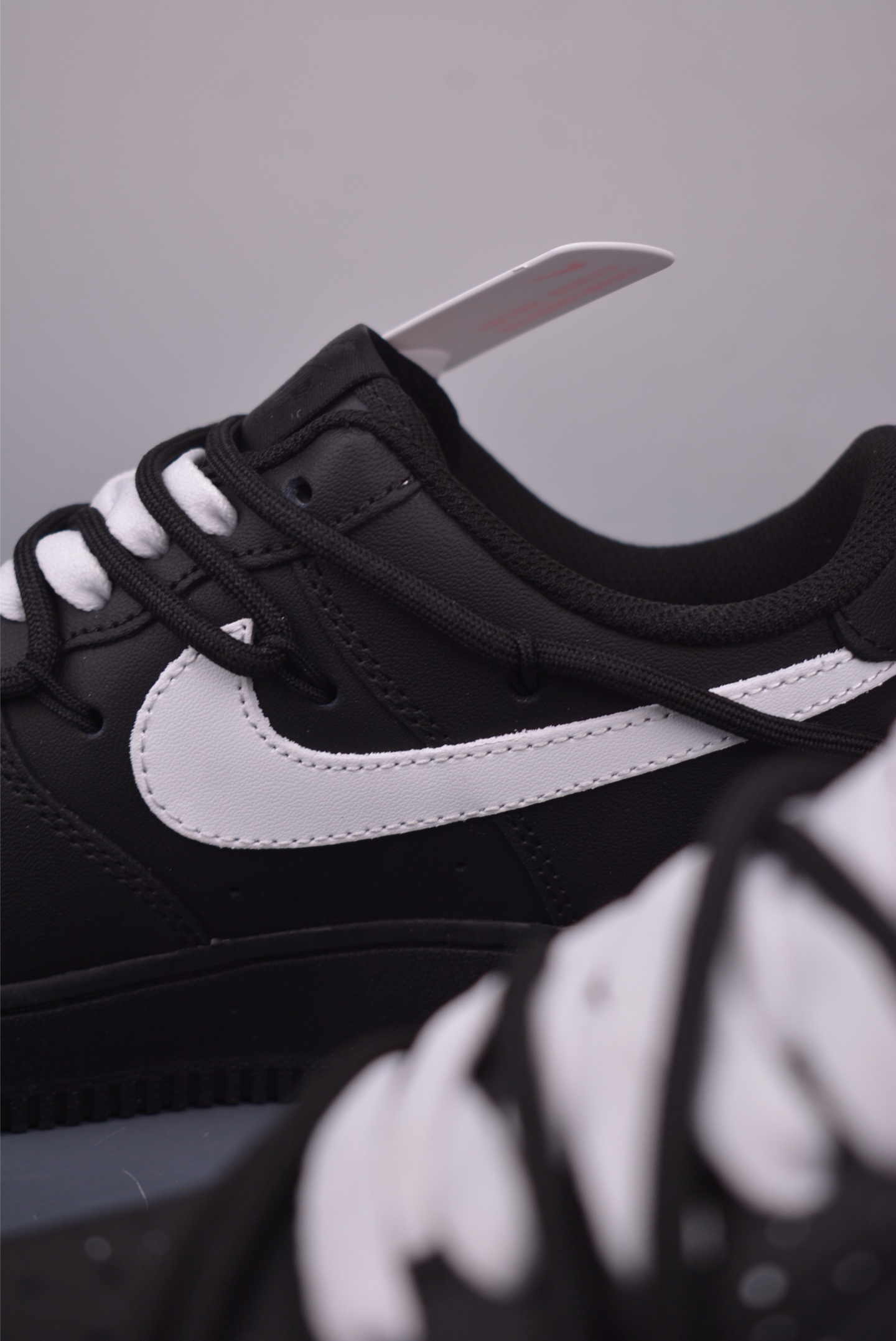 Nike Air Force 1 Low 'Splatter' Custom Black & White Athletic Shoes 9 i1749679178853 3149 0 7