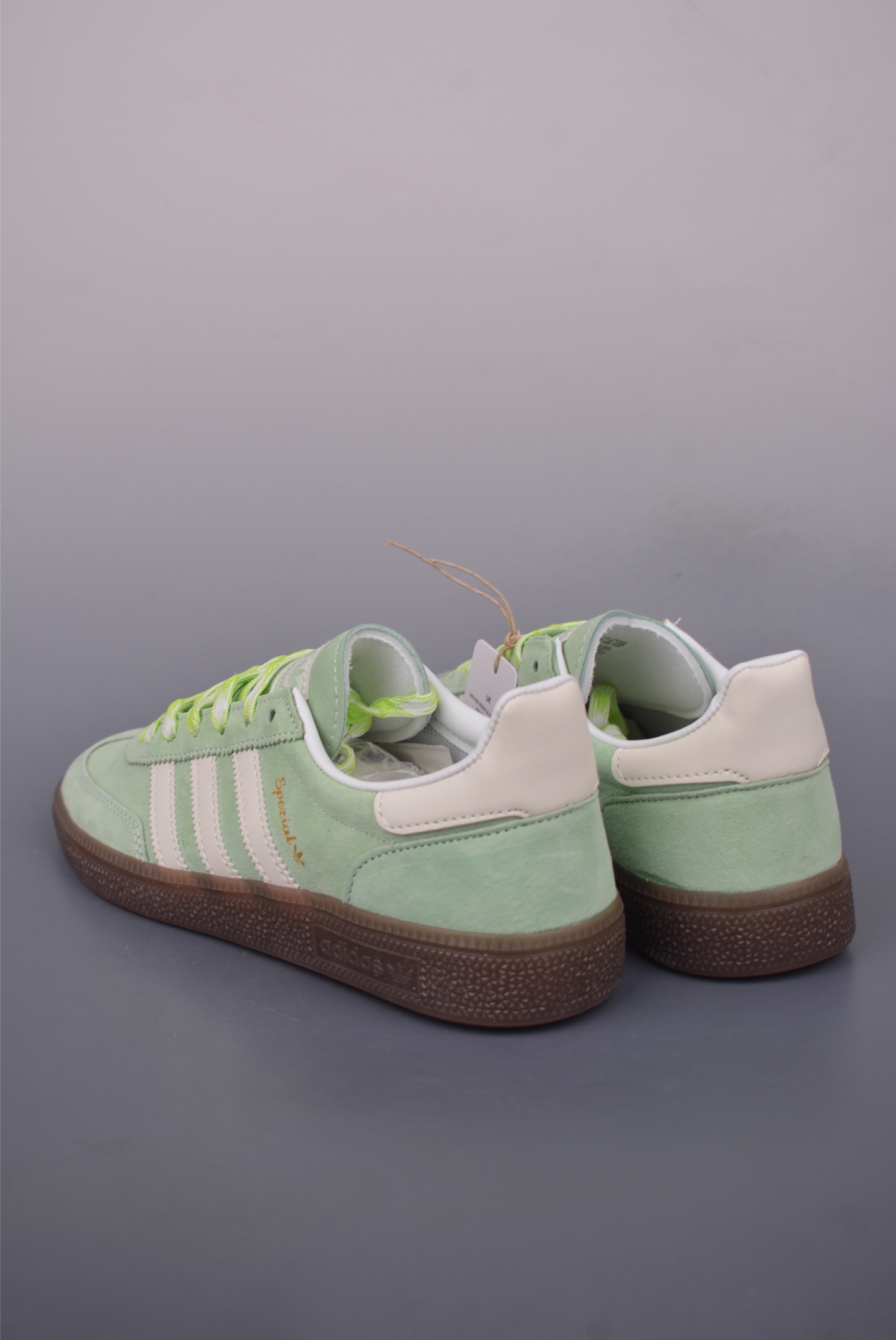 Adidas Handball Spezial Classic Retro Casual Sneakers - Light Green Suede 3 i1749682145365 9374 0 2