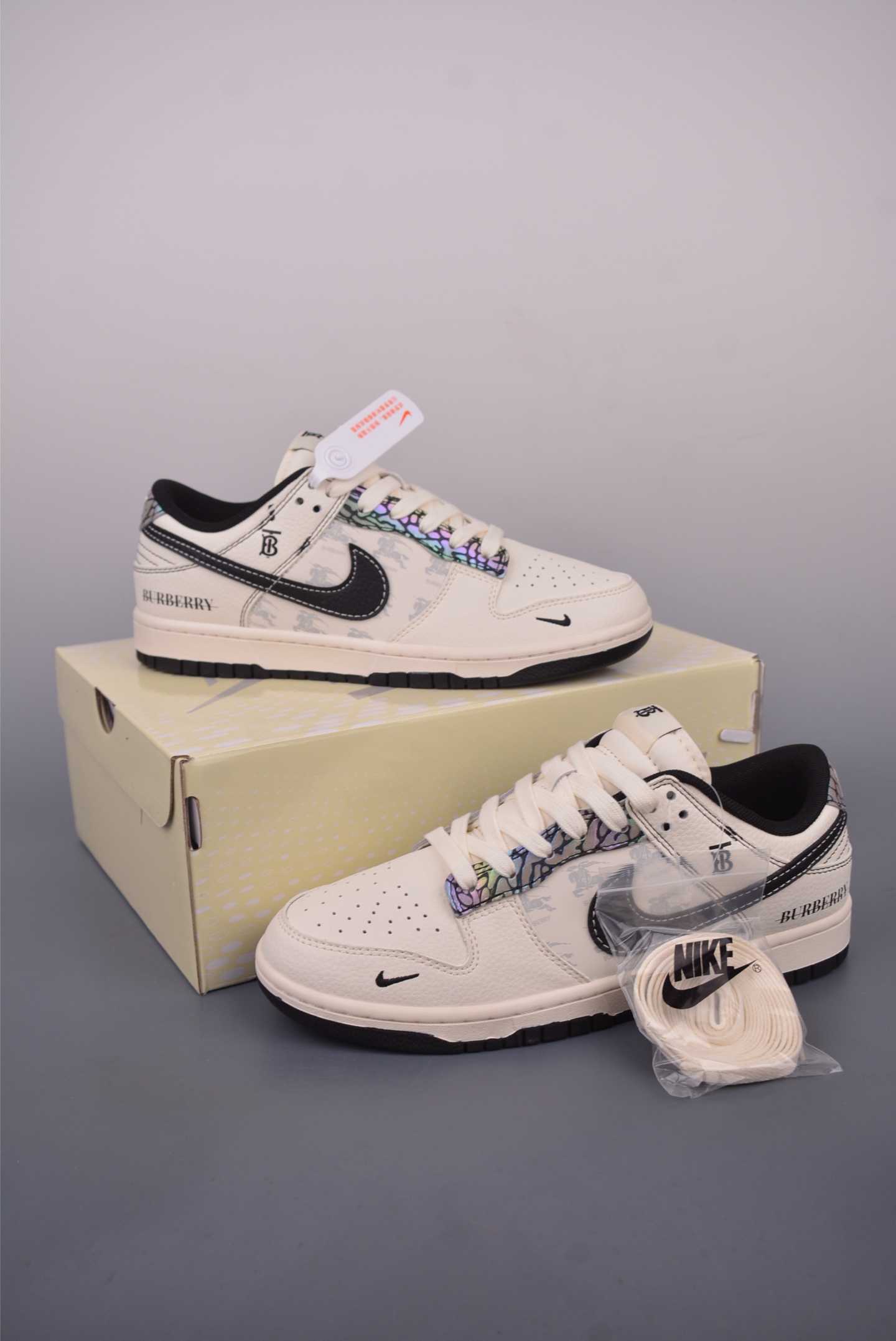 Nike SB Dunk Low Balenciaga Cream White Sneakers HS8068-0301124 5 i1749683504848 2138 0 4