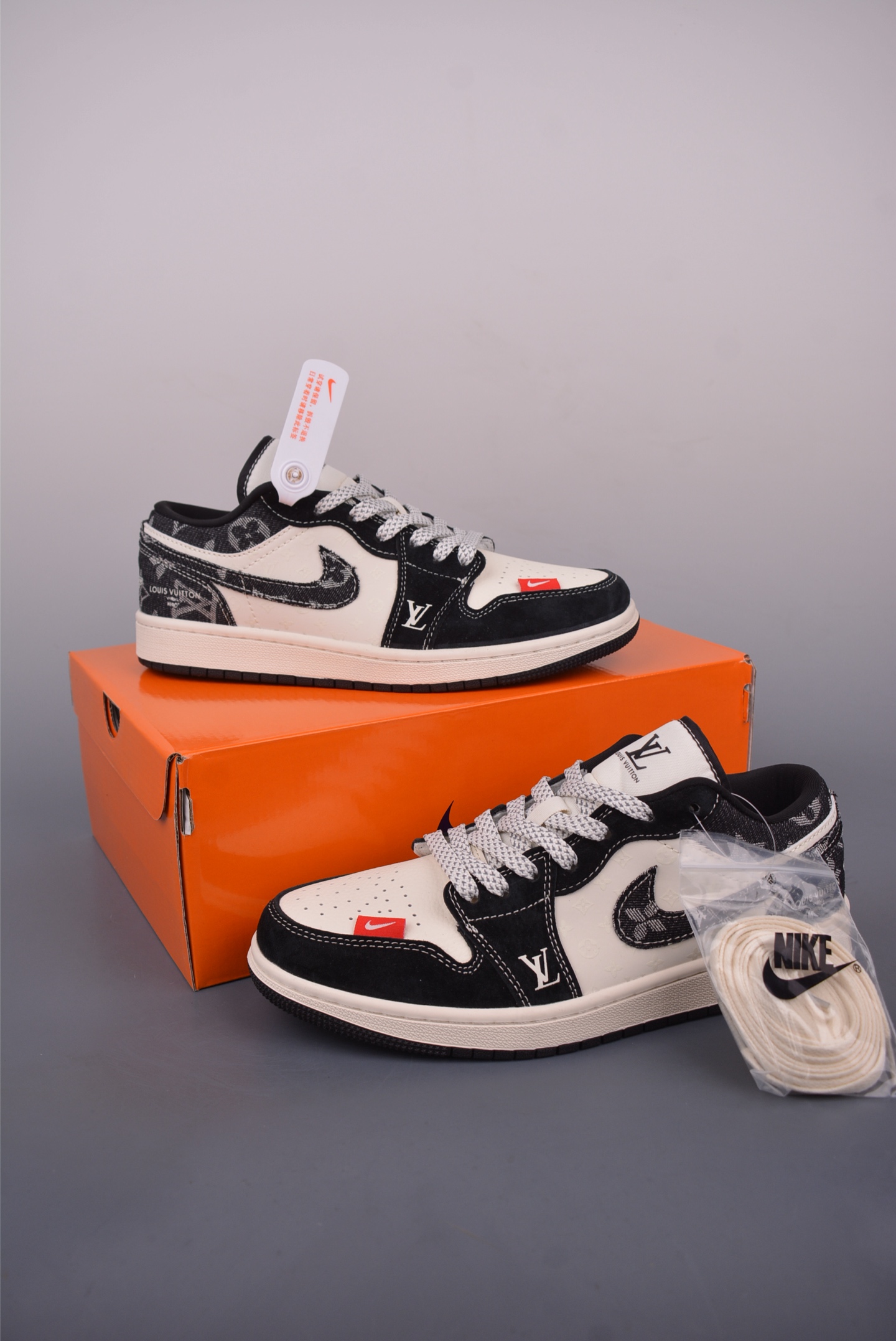 Nike Air Jordan 1 Low x Louis Vuitton Custom Sneakers - Limited Edition 5 i1749683650338 119 0 4