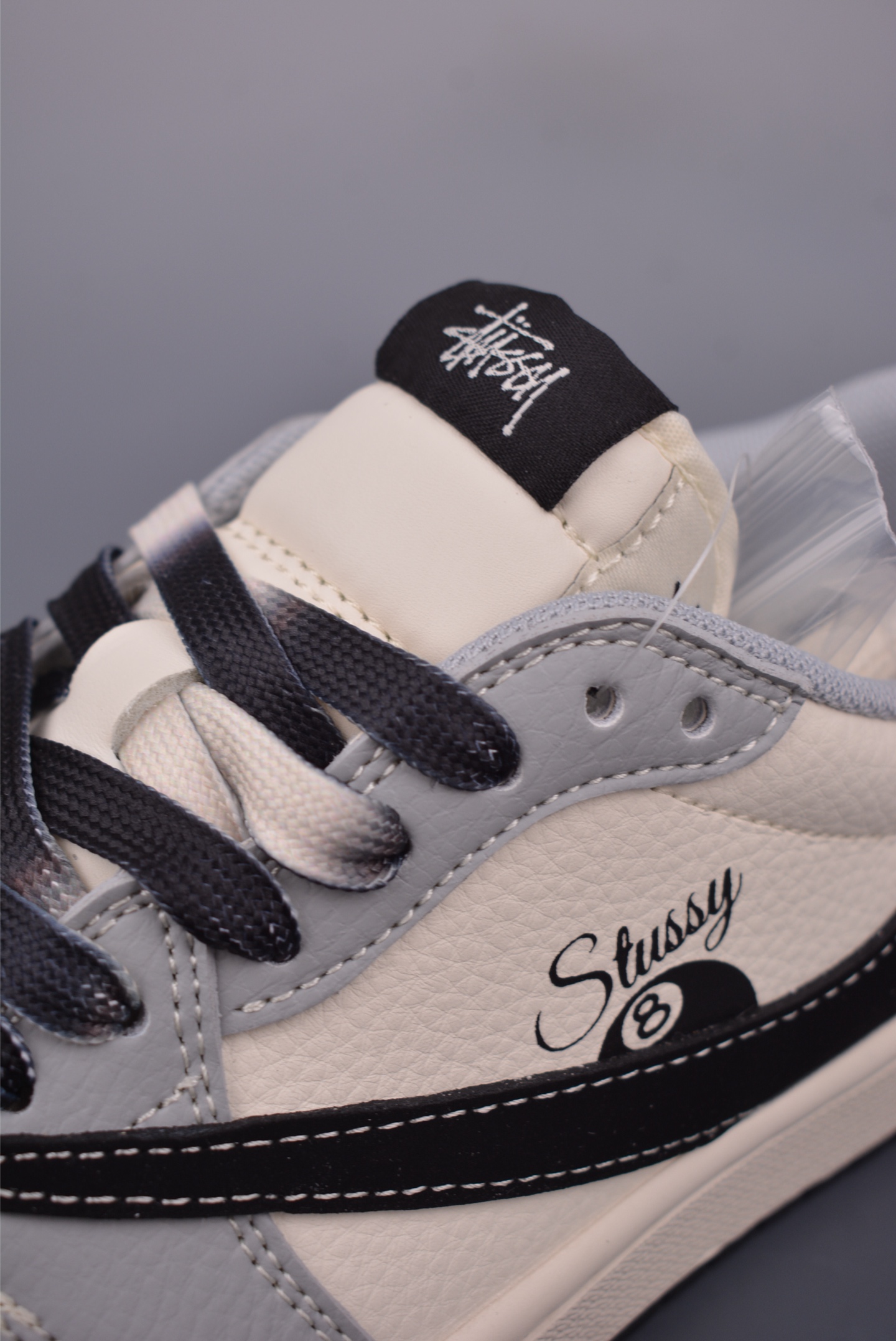 Nike X Stussy Air Force 1 Low Sneakers - Black and Grey 7 i1749683726882 7544 0 6