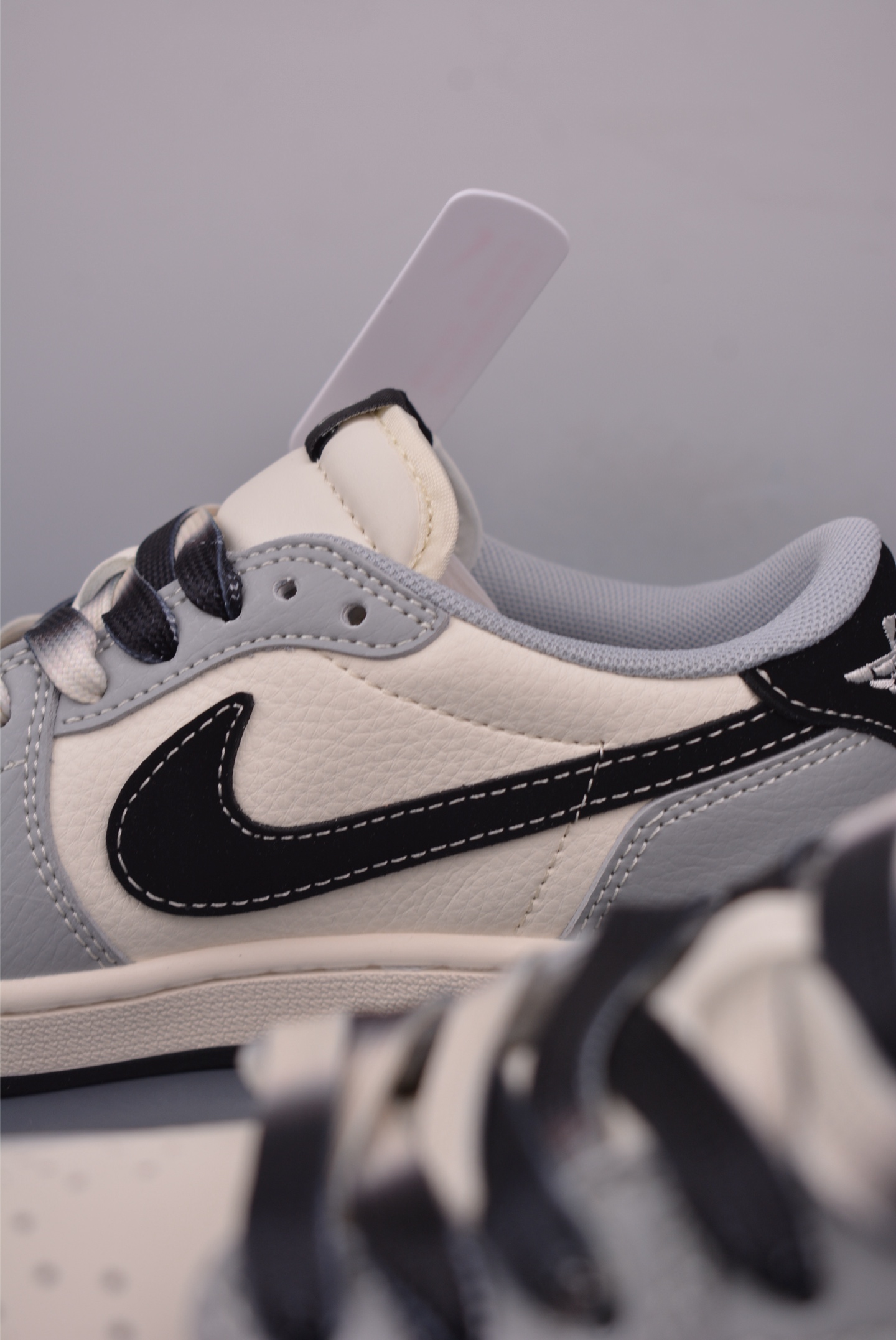 Nike X Stussy Air Force 1 Low Sneakers - Black and Grey 8 i1749683730180 3439 0 7