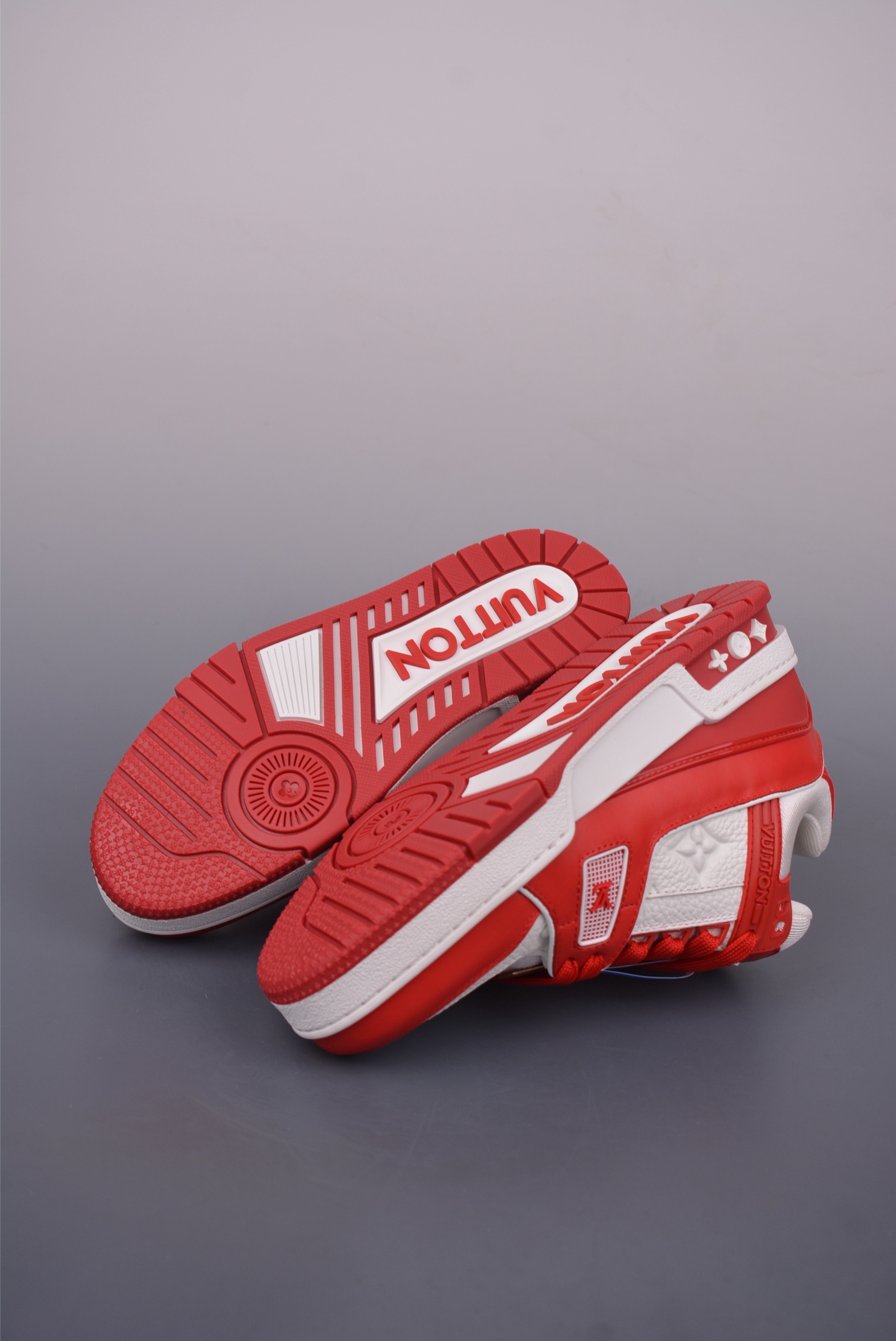 Louis Vuitton Trainer Limited Edition Sneakers - Red & White, Sizes 35-45 4 i1749683833719 7946 0 2
