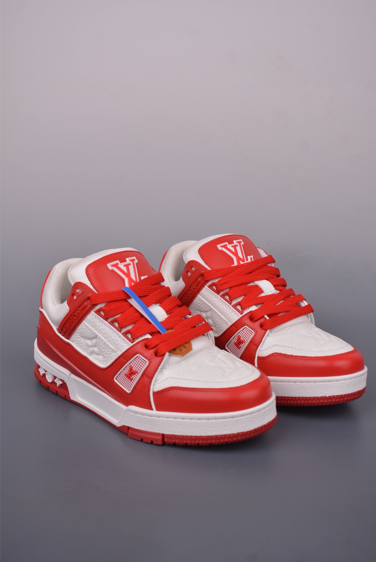 Louis Vuitton Trainer Limited Edition Sneakers - Red & White, Sizes 35-45 2 i1749683837254 1400 0 0