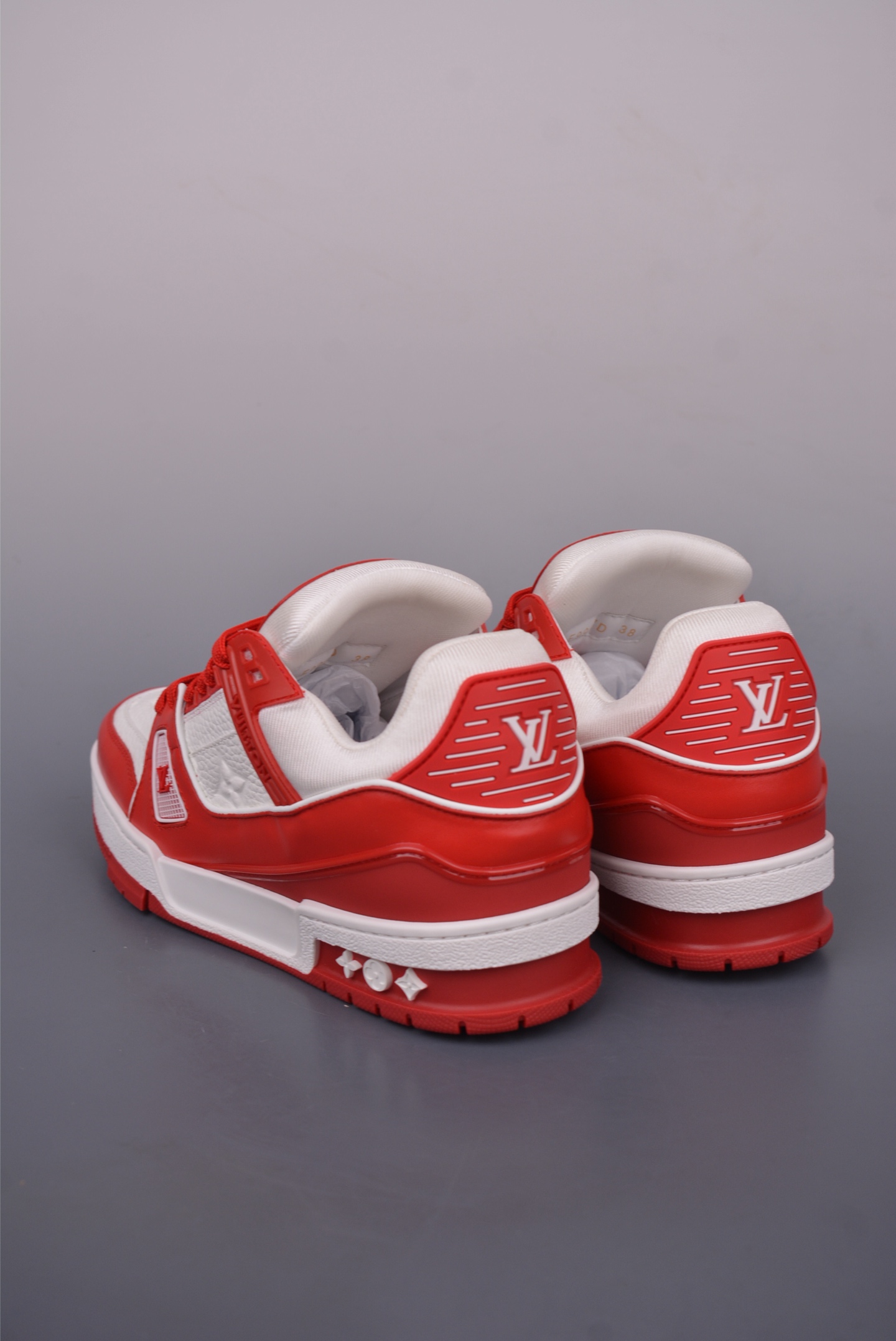 Louis Vuitton Trainer Limited Edition Sneakers - Red & White, Sizes 35-45 3 i1749683837285 3632 0 1