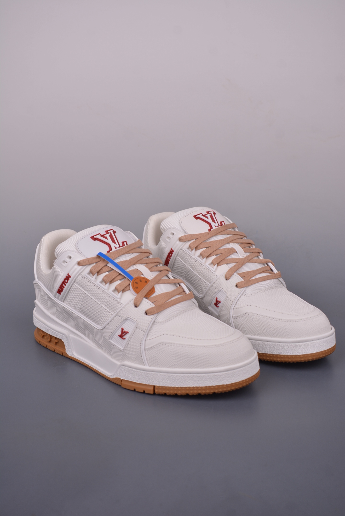 Louis Vuitton Trainer Limited Edition Sneakers - White Leather, Size 35-45 1 i1749683851823 9092 0 0