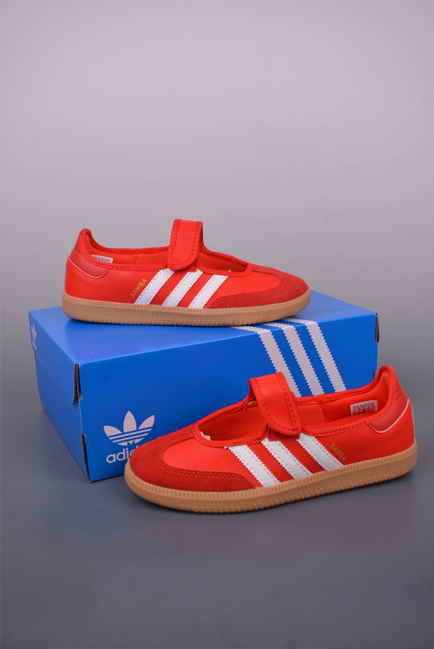 Adidas Samba Jane W Mary Jane Shoes - Red & White Women's Sneakers 5 i1749762868527 6350 0 4