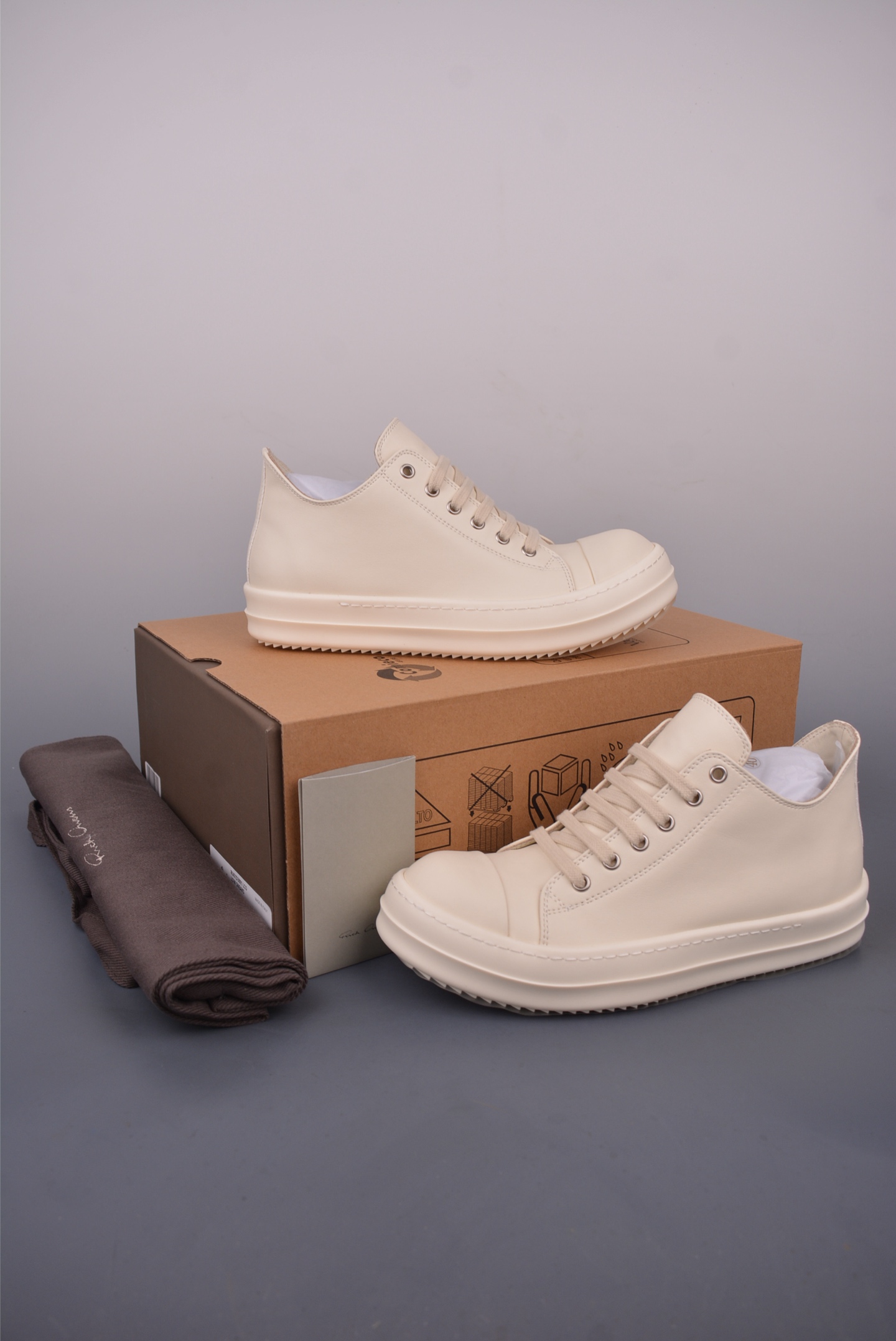 Rick Owens DRKSHDW Low-Top Sneakers - Classic Design, Premium Leather 6 i1749766558788 3511 0 4