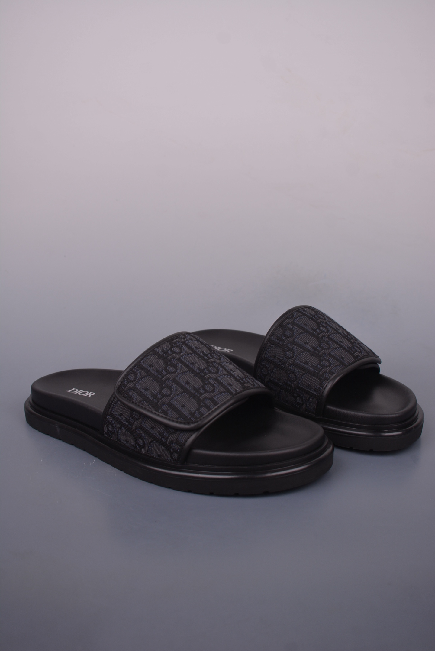 Dior H-Town Oblique Magic Tape Thick Sole Slides Sandals 2 i1749766932137 6089 0 0