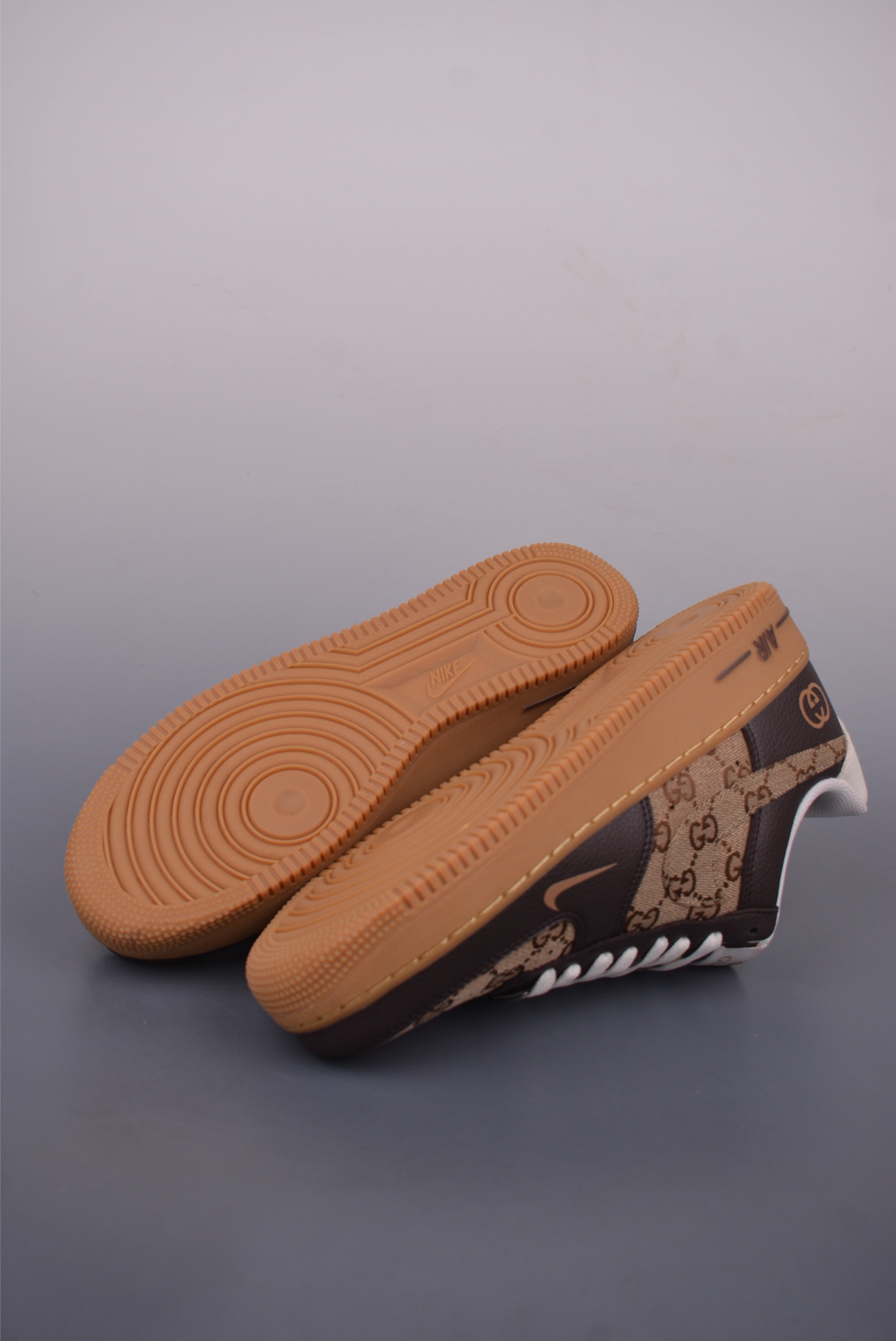 Nike Air Force 1 Low Gucci Brown Sneakers Classic Style - Size 36-45 4 i1749855206584 7406 0 2
