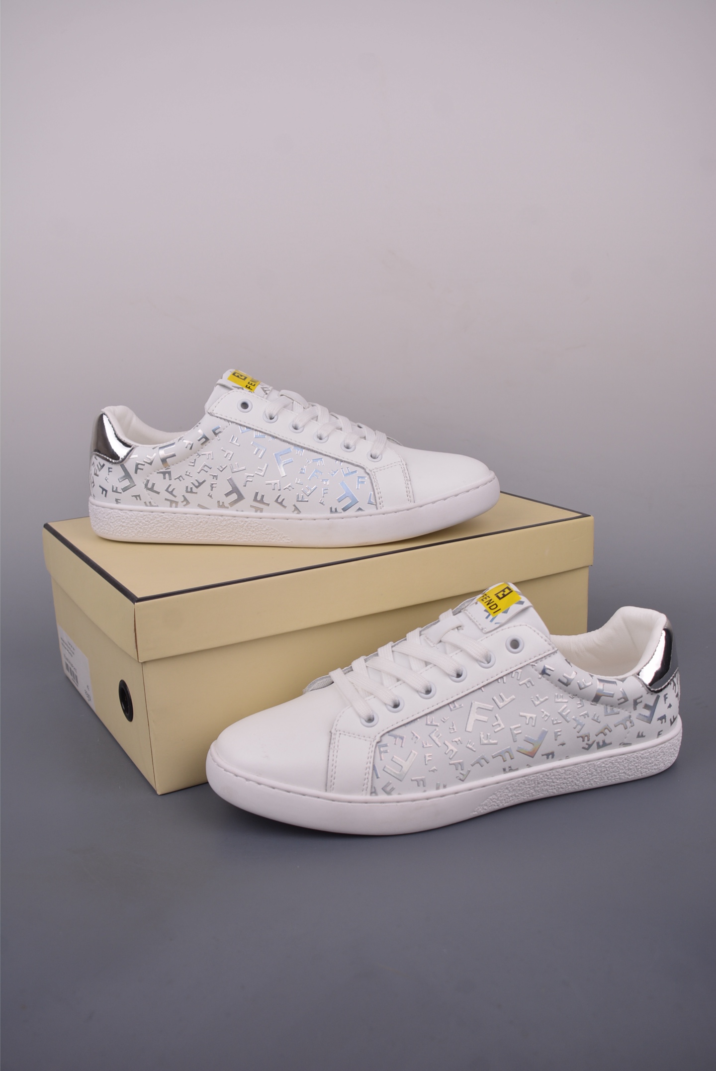 Fendi Men's Low-Top Leather Fashion Sneakers - Casual Style & Comfort 6 i1749944877779 3495 0 4