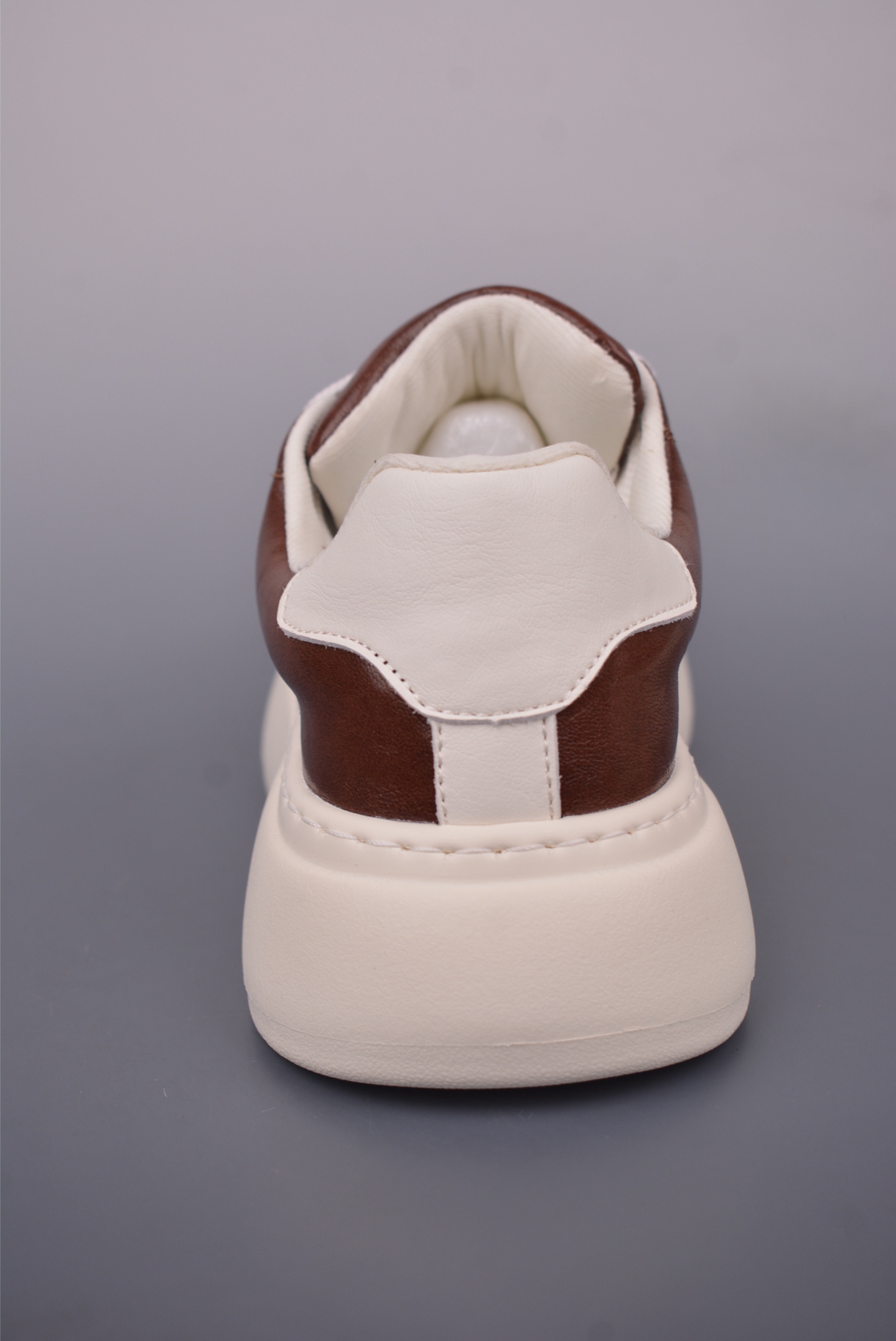 Ecco Men's Brown Leather Sneakers Lightweight Cushioned Street Style Shoes 4 i1749944958713 6682 0 3