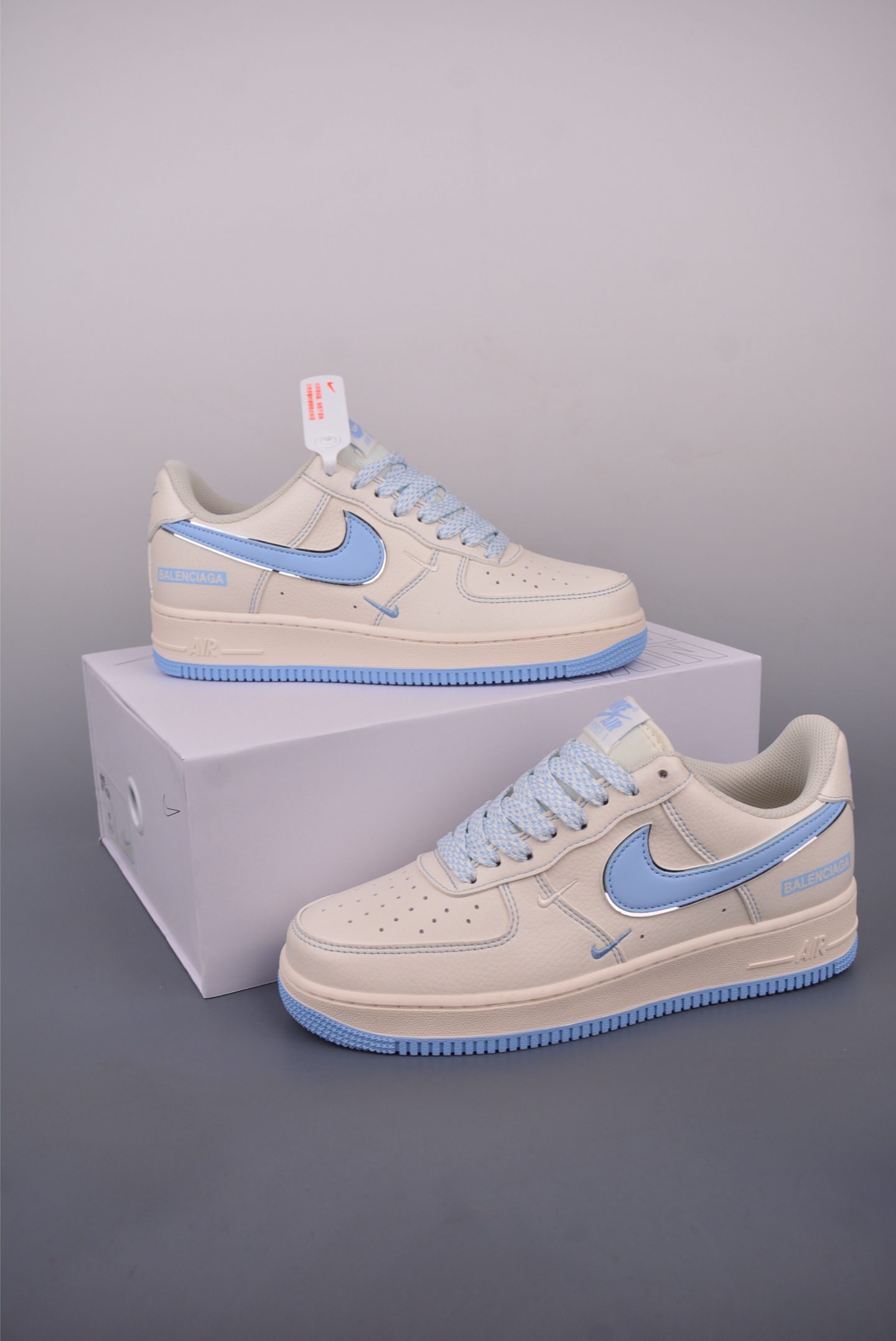 Nike Air Force 1 Low: Cream & Blue, Premium Comfort & Style, All Sizes 5 i1750020486152 7557 0 4