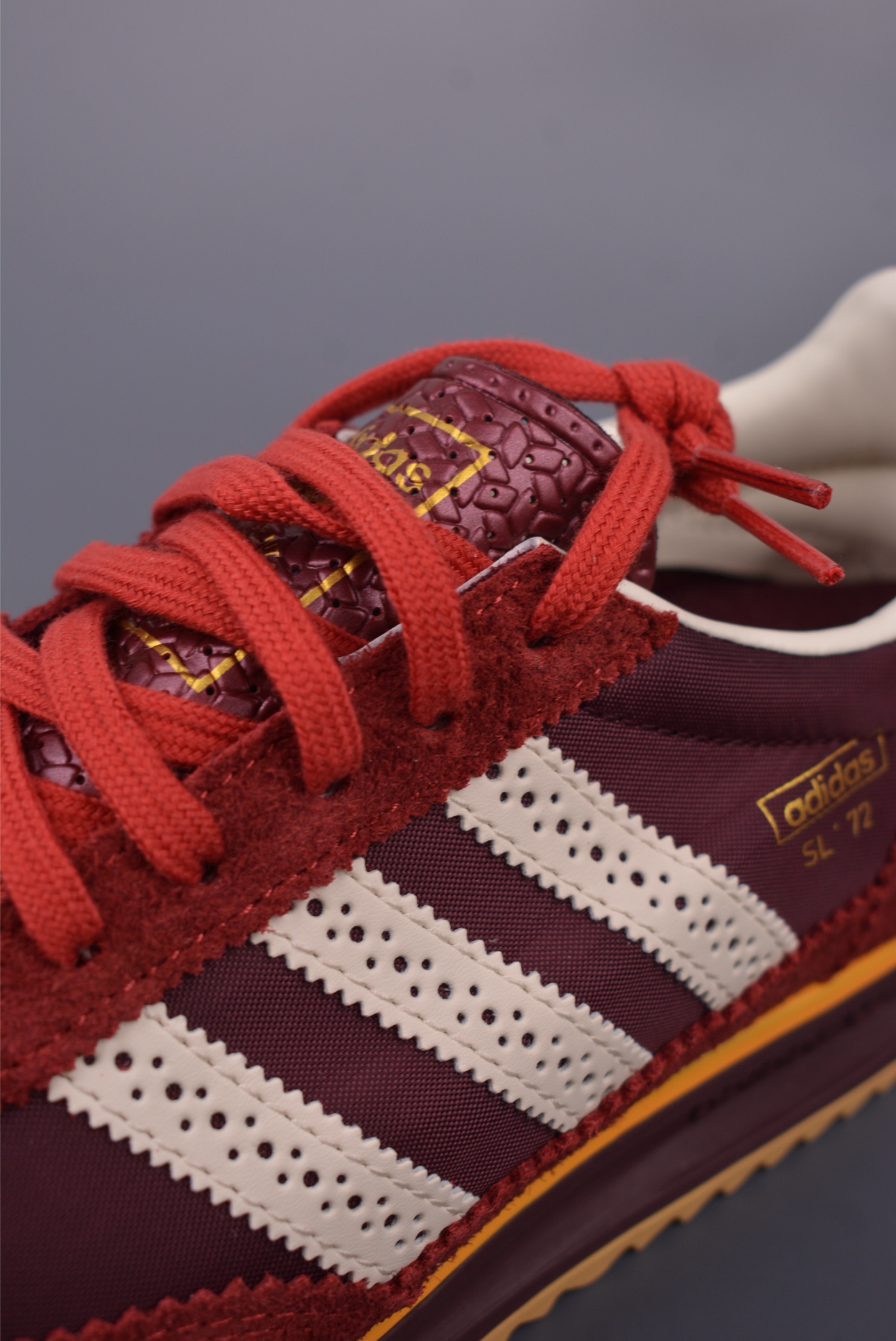Adidas Originals SL 72RS Lightweight Retro Running Shoes - Burgundy 7 i1750021902500 8789 0 6