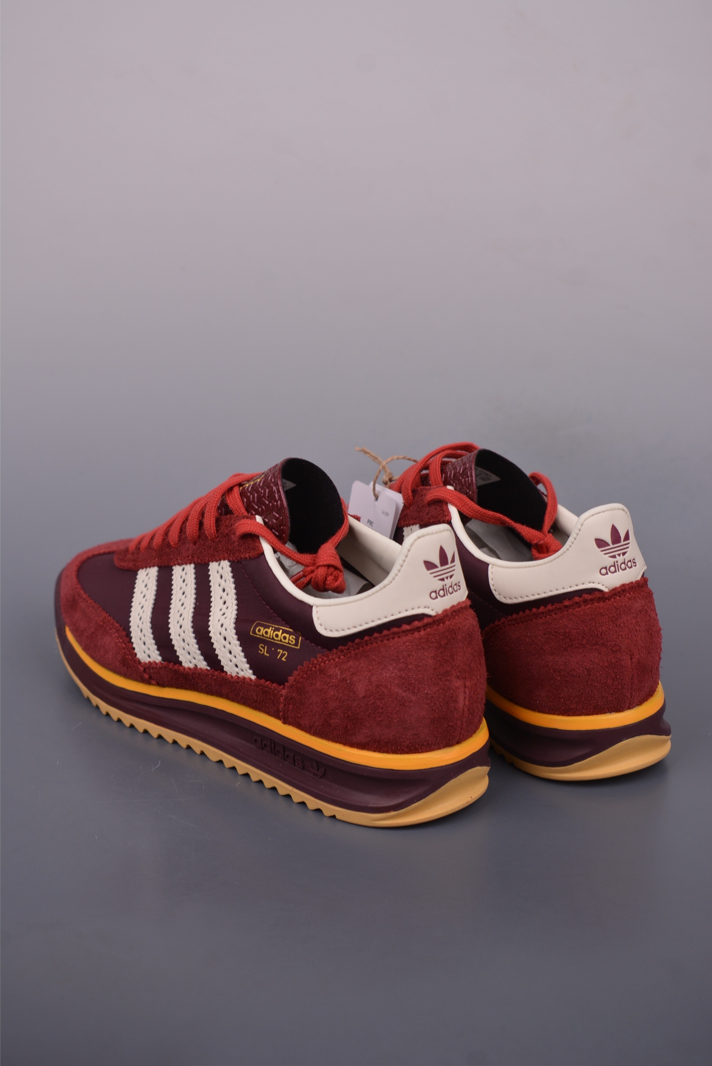 Adidas Originals SL 72RS Lightweight Retro Running Shoes - Burgundy 2 i1750021902512 2293 0 1