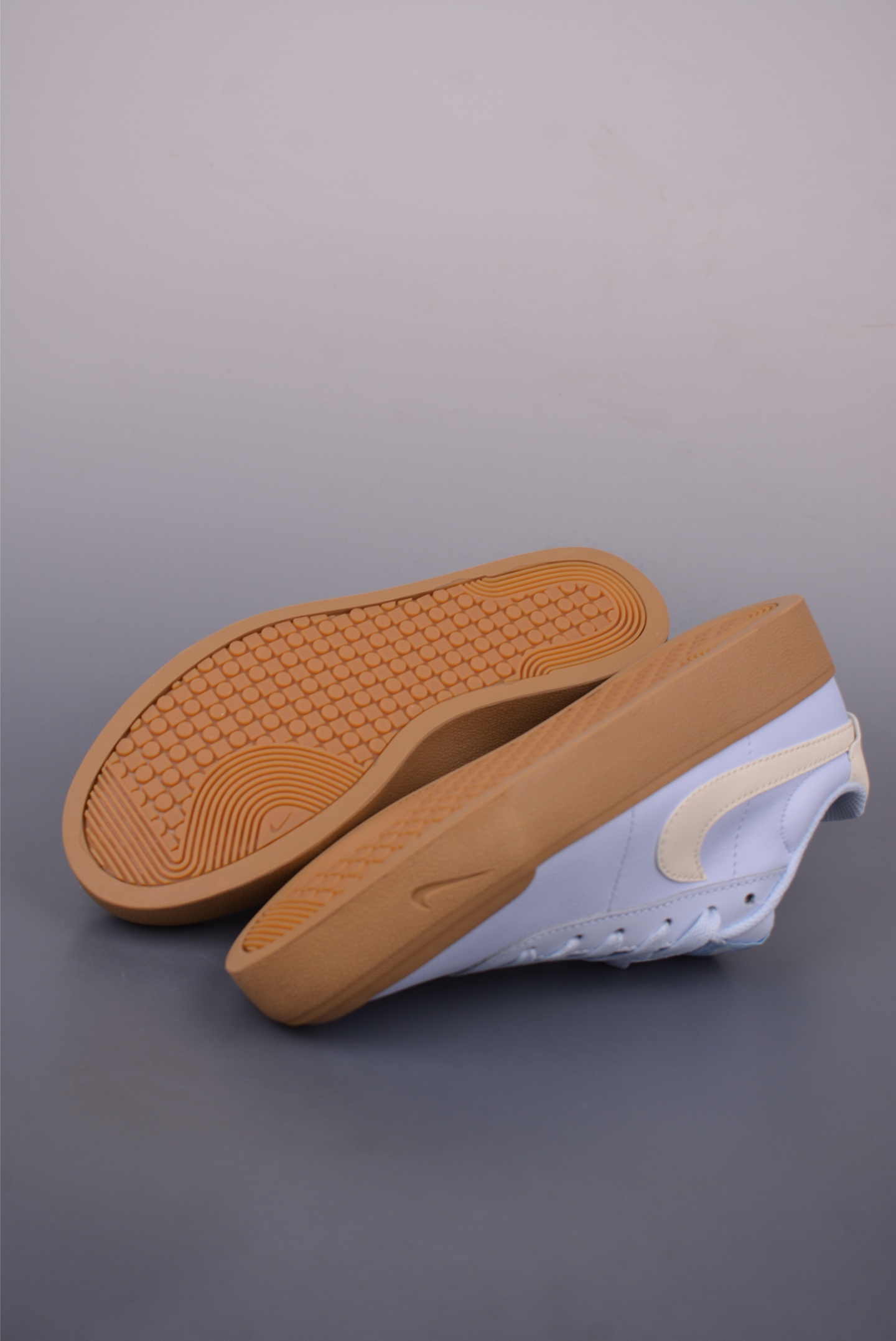 Nike Court Shot Low Retro Classic Sneakers, Light Blue with Cream Swoosh 4 i1750025660232 3040 0 2