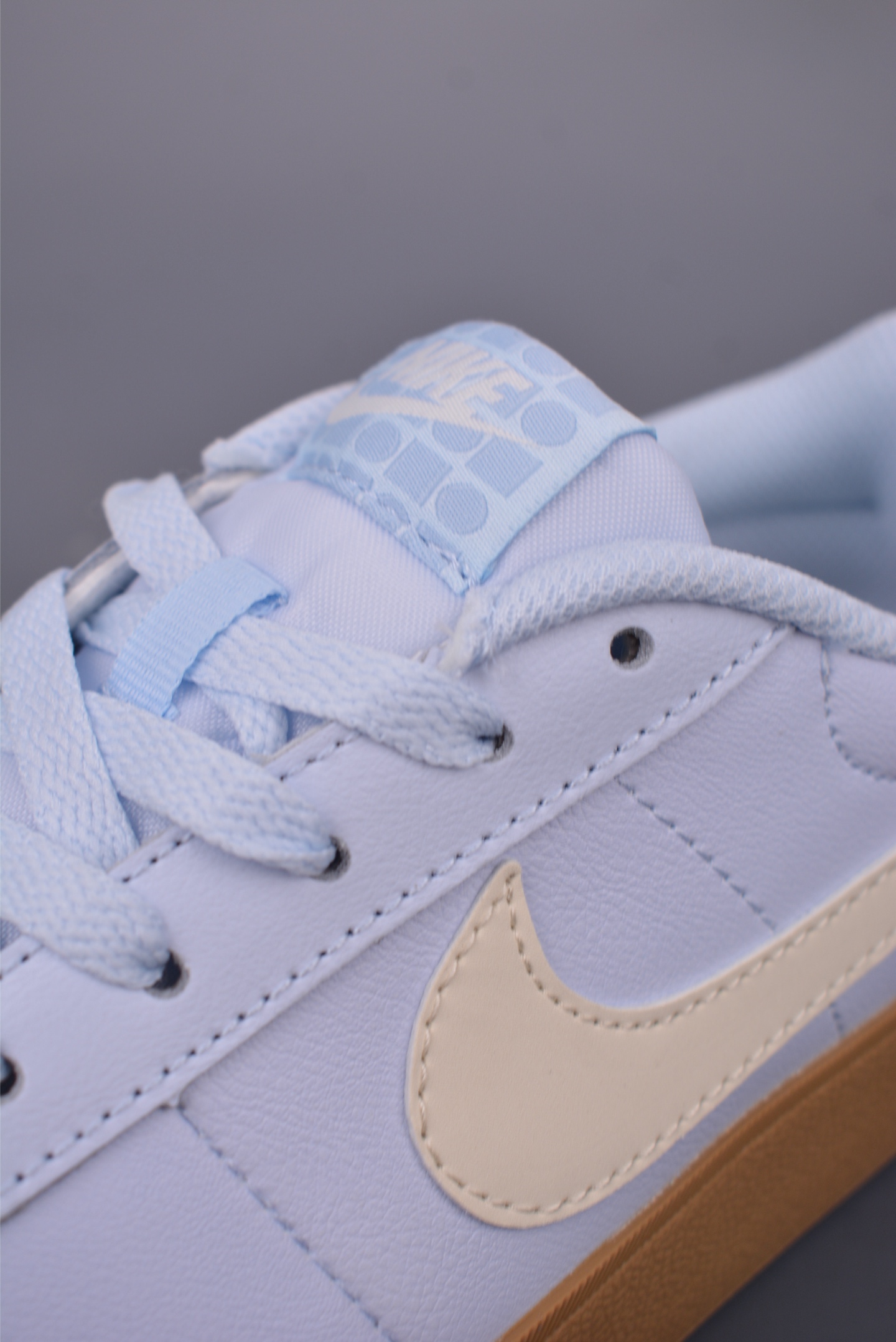 Nike Court Shot Low Retro Classic Sneakers, Light Blue with Cream Swoosh 8 i1750025660233 969 0 6