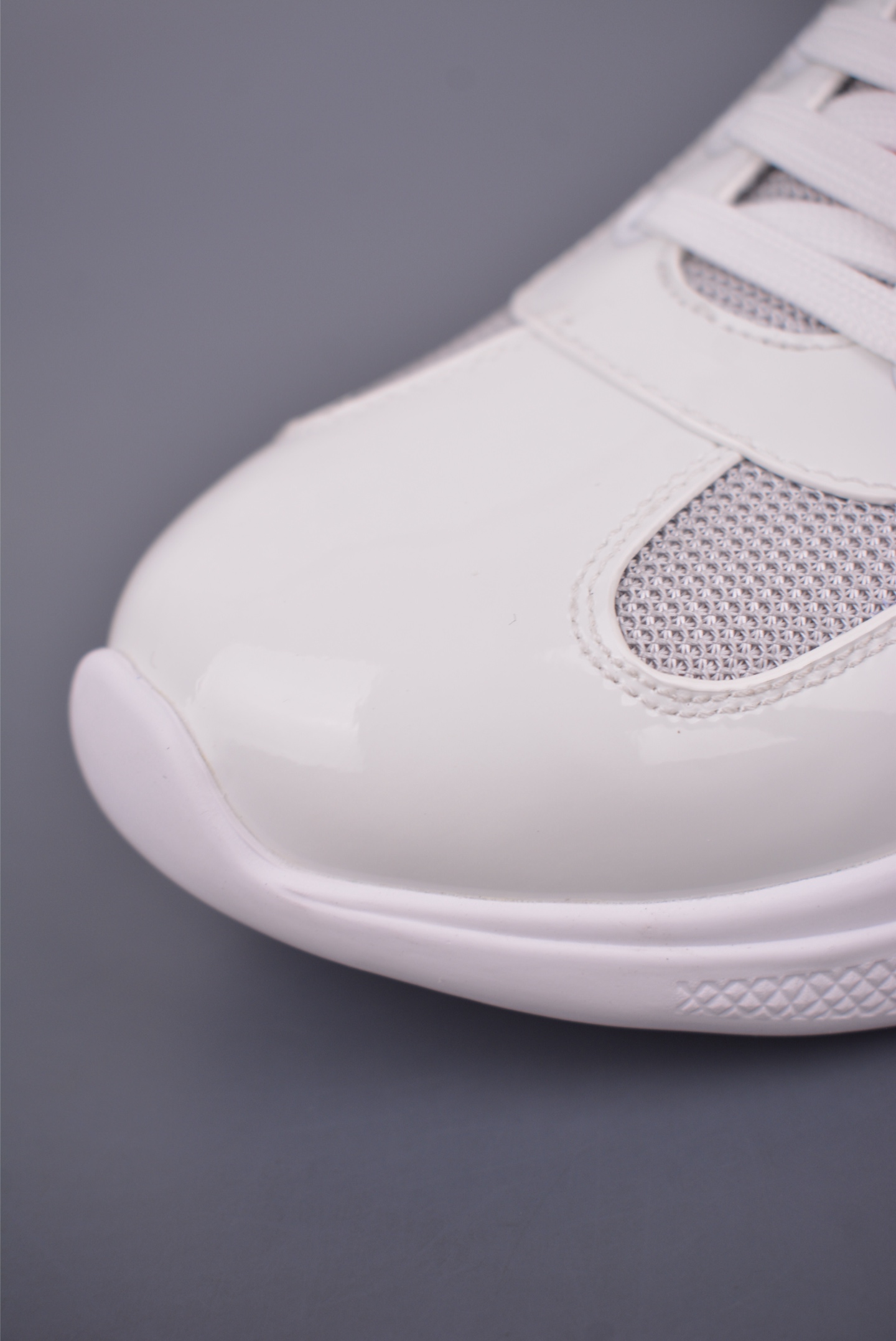 Prada Trainer Sneakers in White Leather and Mesh - Comfortable Style 6 i1750031324989 1067 0 5
