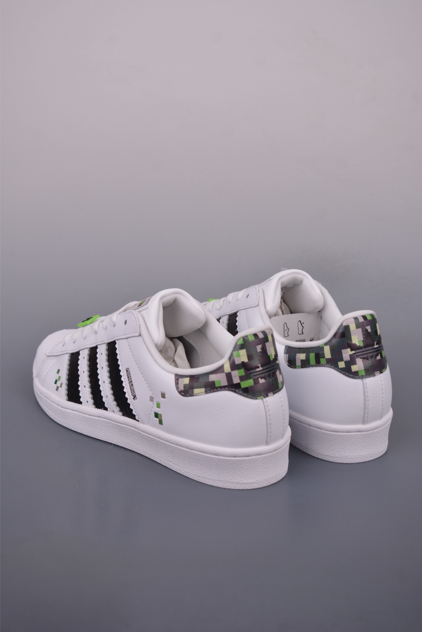 Adidas Originals Superstar 2.0 Minecraft Edition White Leather Sneakers 3 i1750104183956 2837 0 1