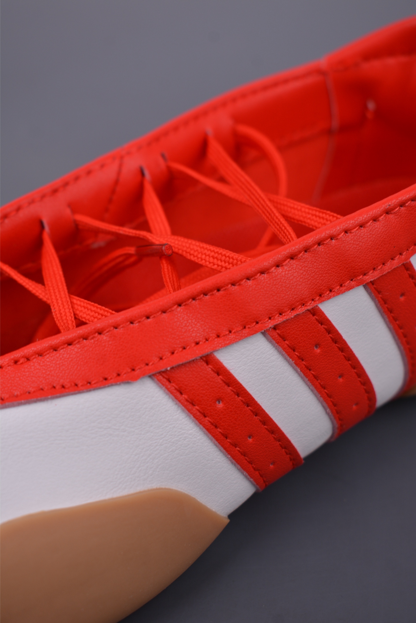 Adidas Taekwondo MEI White/Red Ballet-Style Sneakers - Laceless, Comfortable 7 i1750104185263 998 0 9