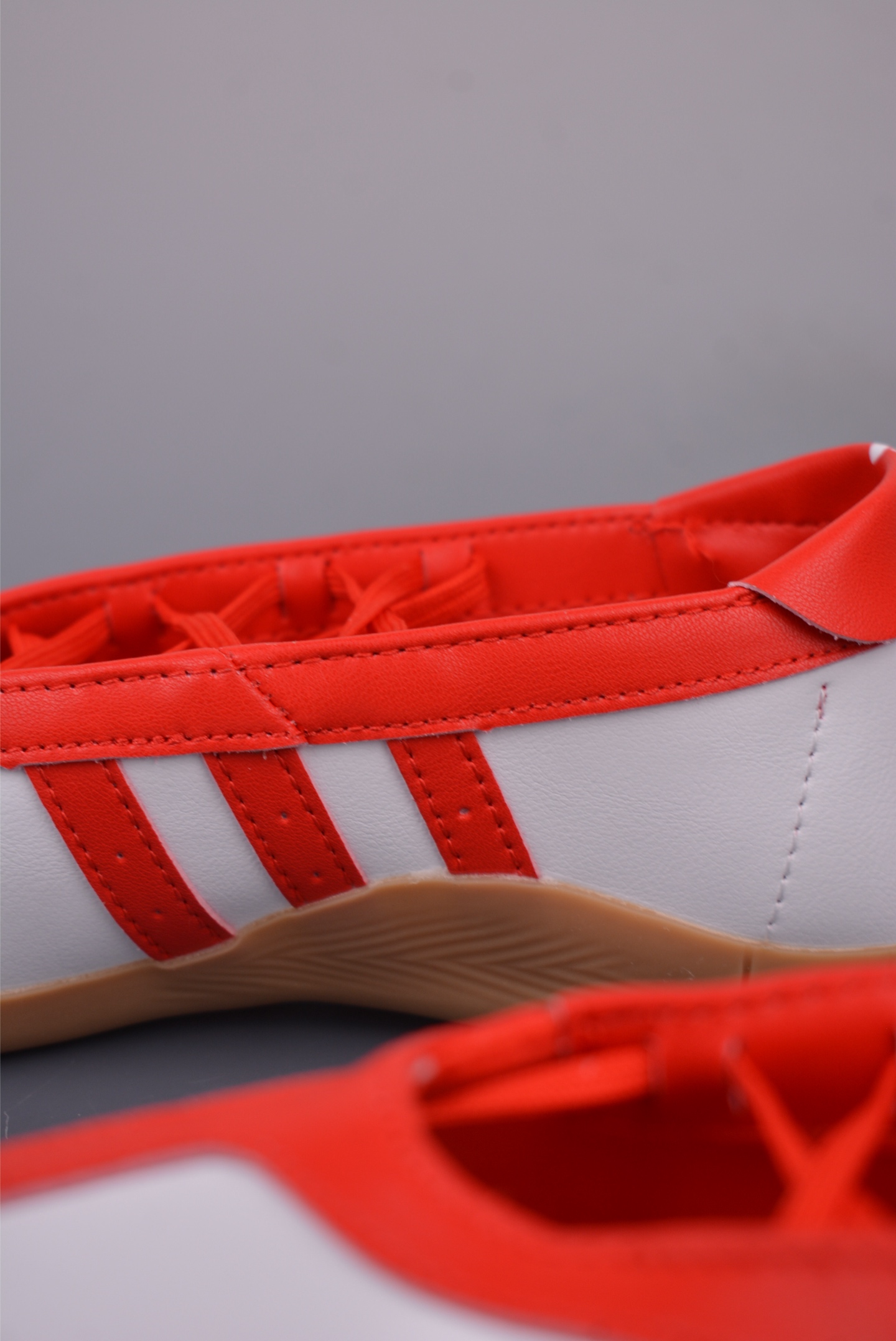Adidas Taekwondo MEI White/Red Ballet-Style Sneakers - Laceless, Comfortable 8 i1750104226837 1692 0 7
