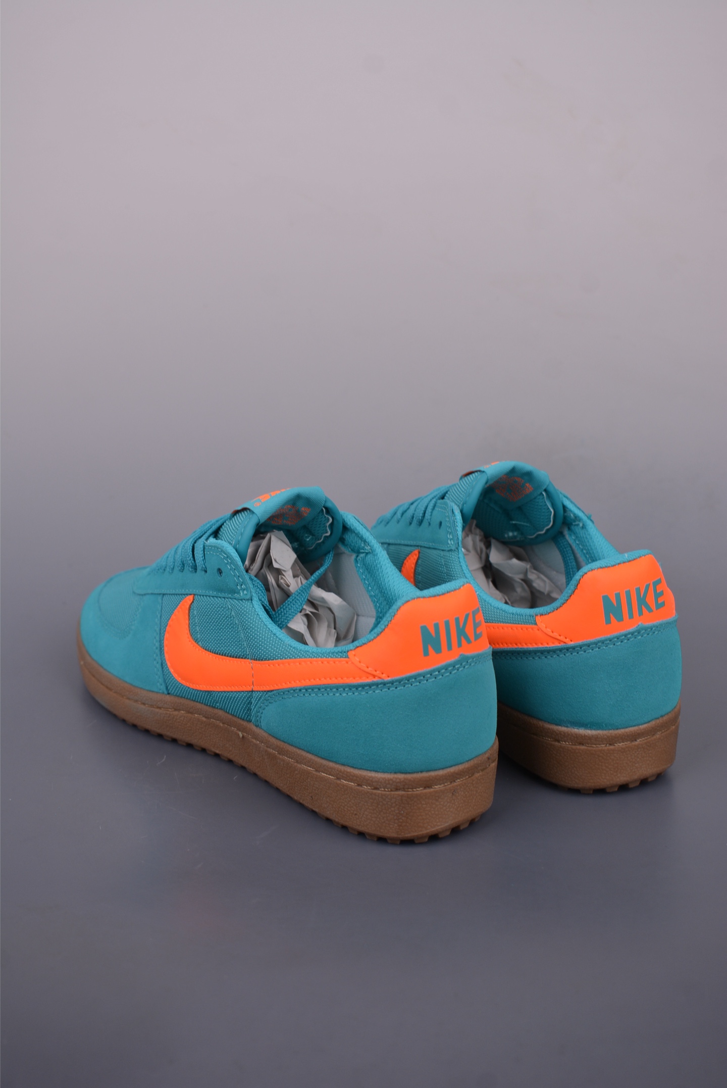 Nike Field General 82: Retro Low-Top Sneakers - Turquoise, Orange - Versatile Style 2 i1750111449902 3182 0 1