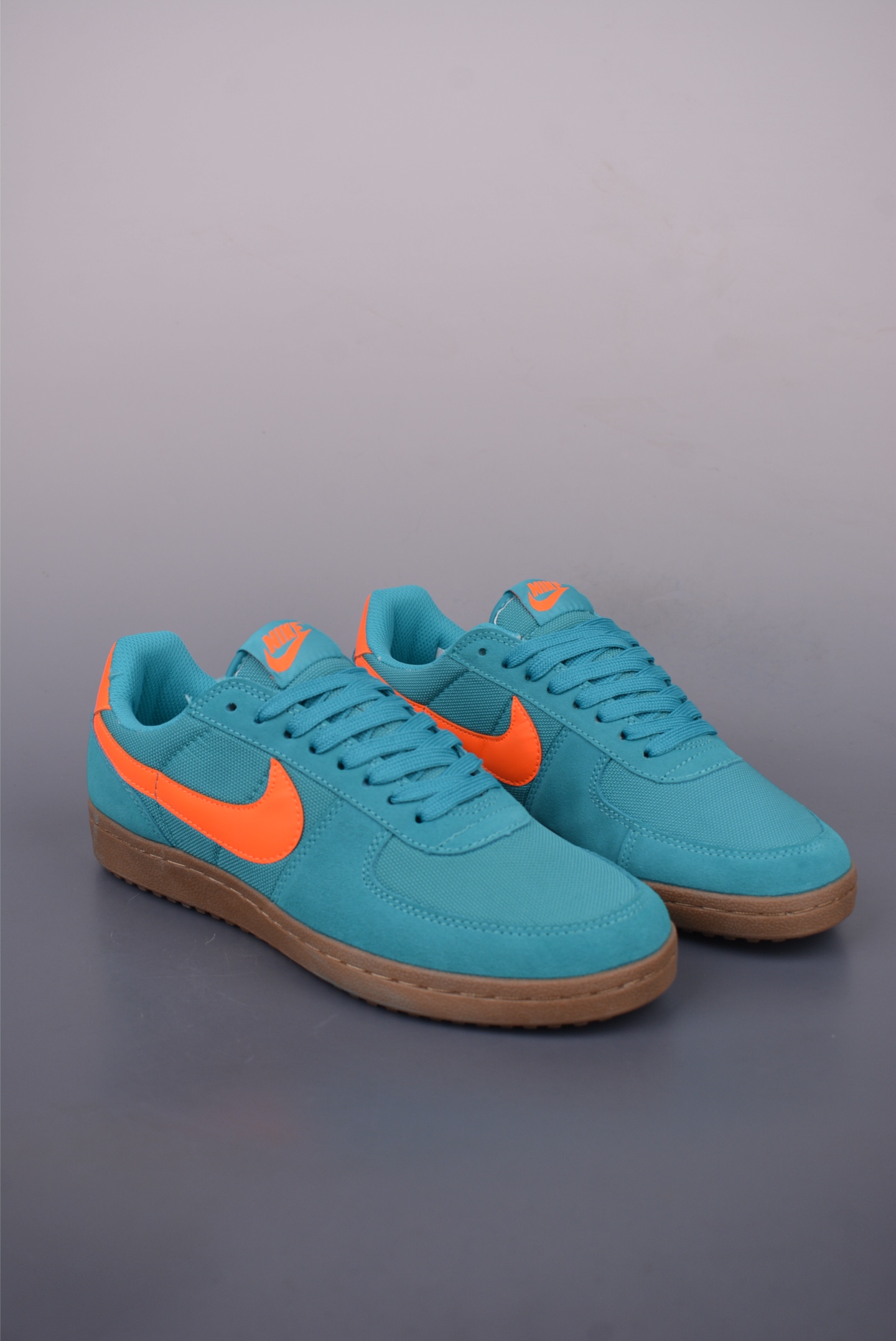 Nike Field General 82: Retro Low-Top Sneakers - Turquoise, Orange - Versatile Style 1 i1750111449902 3396 0 0