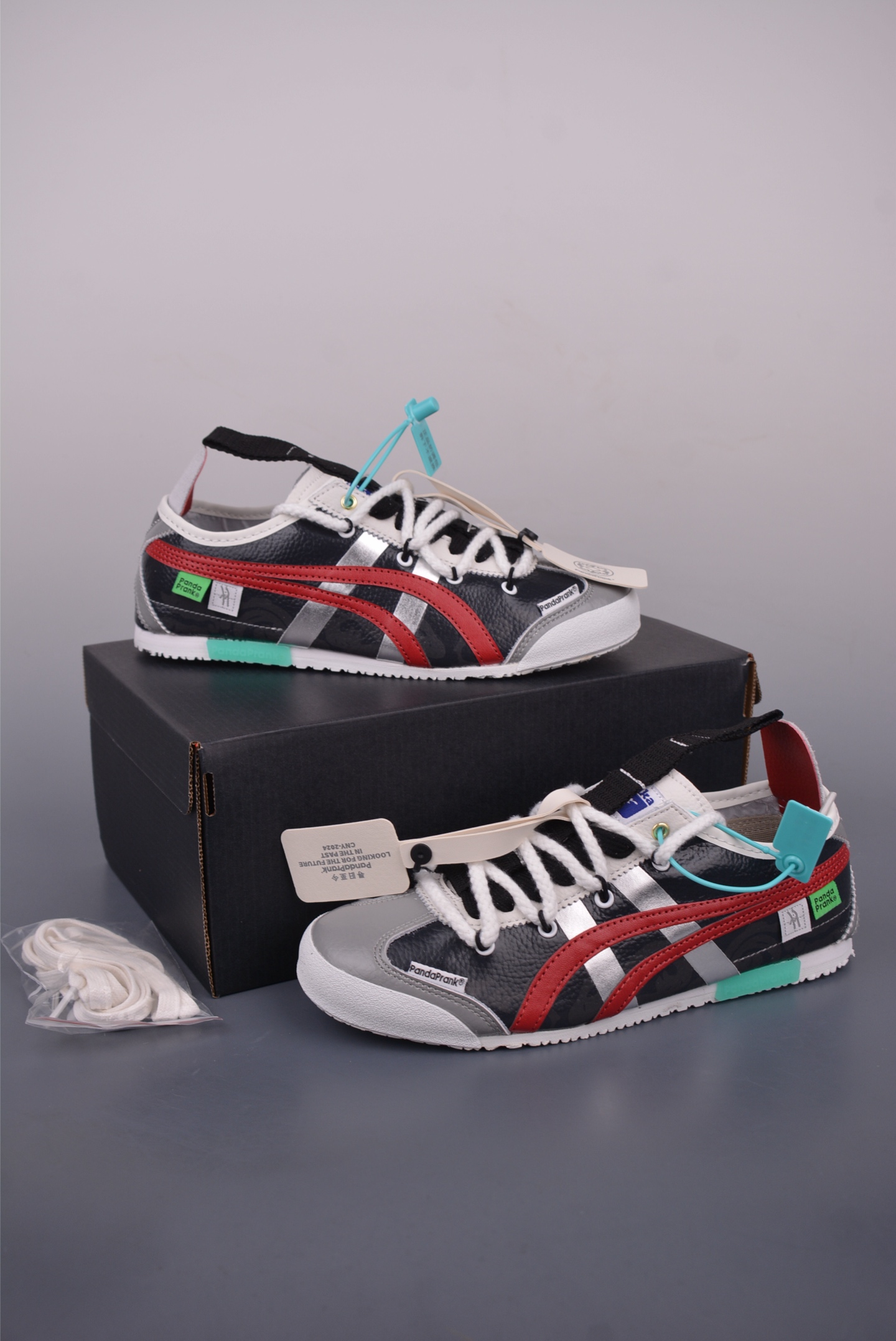 Onitsuka Tiger Mexico 66 Sneakers - Deconstructed Lace-Up Design, Sizes 36-44 6 i1750111818284 8750 0 4