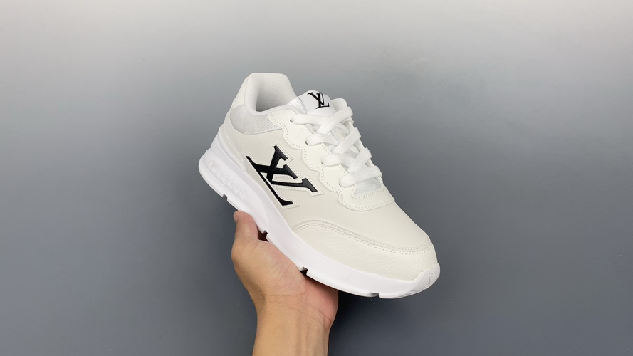 Louis Vuitton Classic White Sneakers - Stylish and Comfortable Shoes