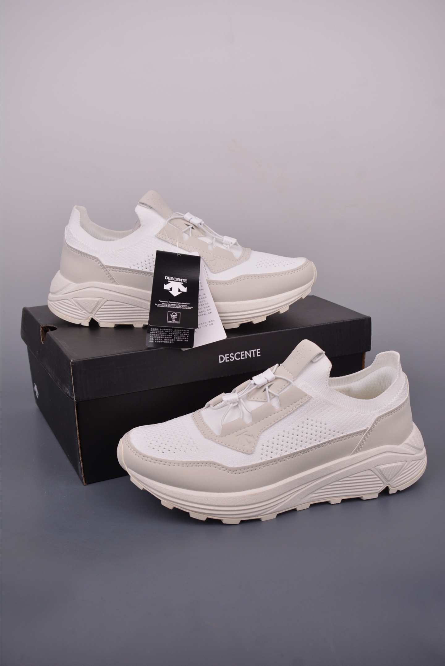 Descente Duaite Knit Men's Trail Running Shoes - Lightweight & Waterproof 6 i1750201744322 5356 0 4