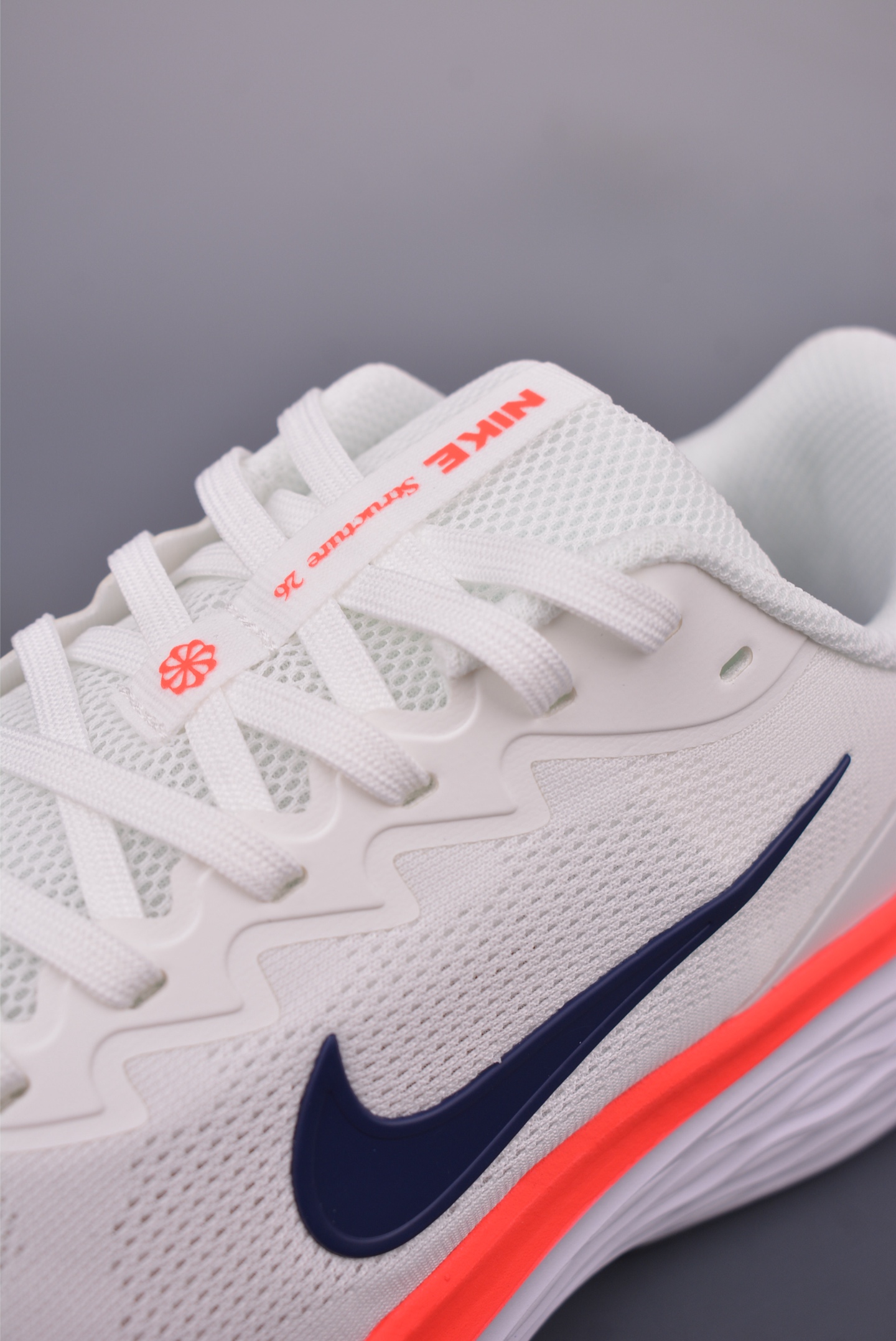 Nike Air Structure 26 Women's Running Shoes White/Orange, DX58103725 8 i1750201855420 8753 0 6