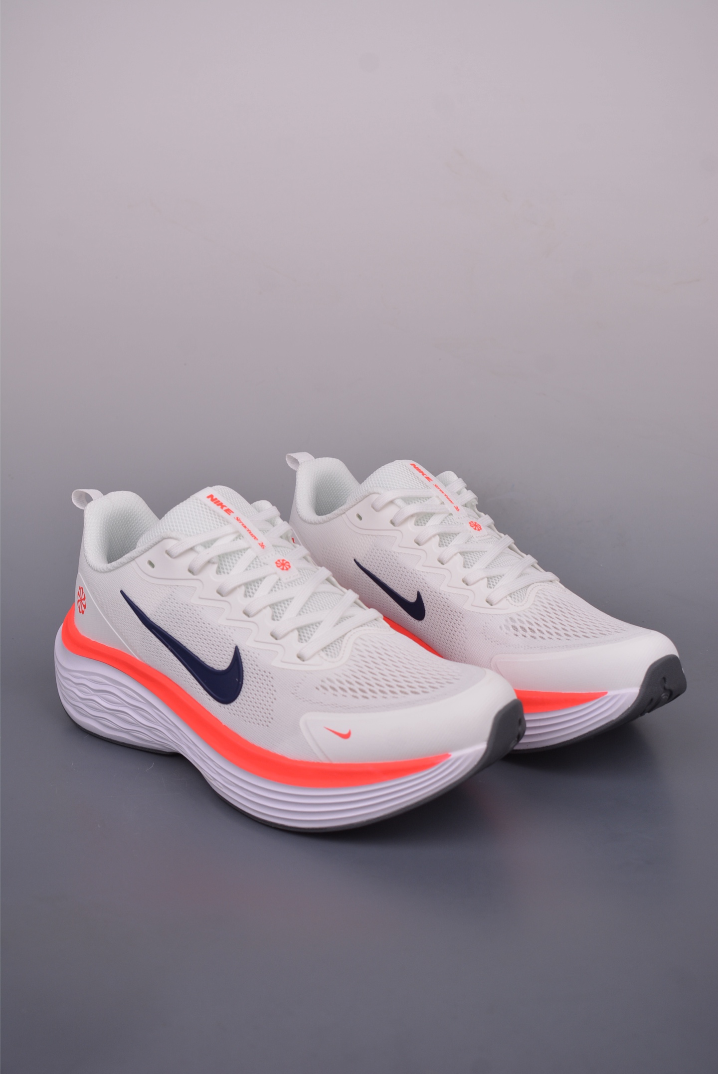 Nike Air Structure 26 Women's Running Shoes White/Orange, DX58103725 2 i1750201856794 2344 0 0