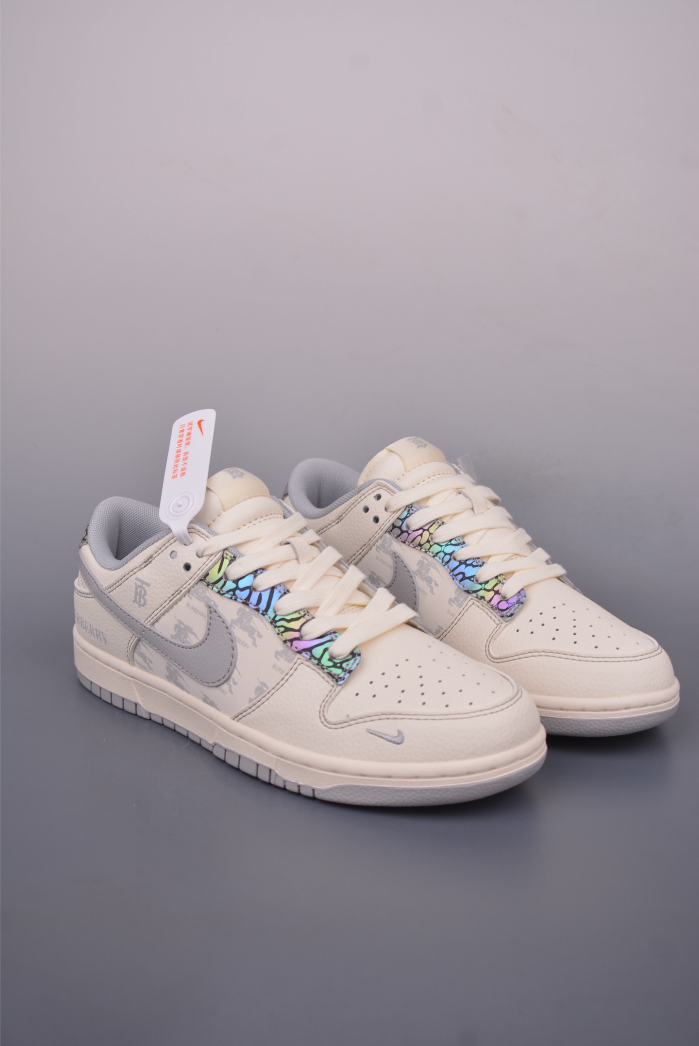 Nike SB Dunk Low Balenciaga Cream White Sneakers Designer Collaboration 1 i1750202782477 265 0 0