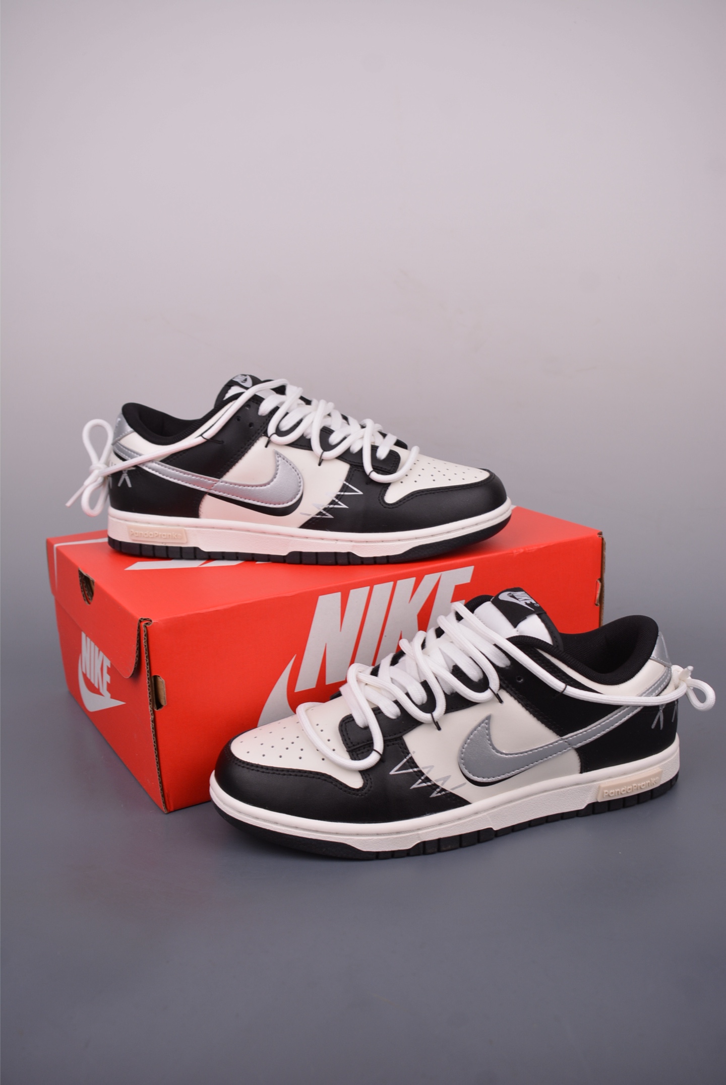 Nike SB Dunk Low XX Black and White Deconstructed Laces Shoes - Premium Quality 6 i1750202847616 9696 0 4