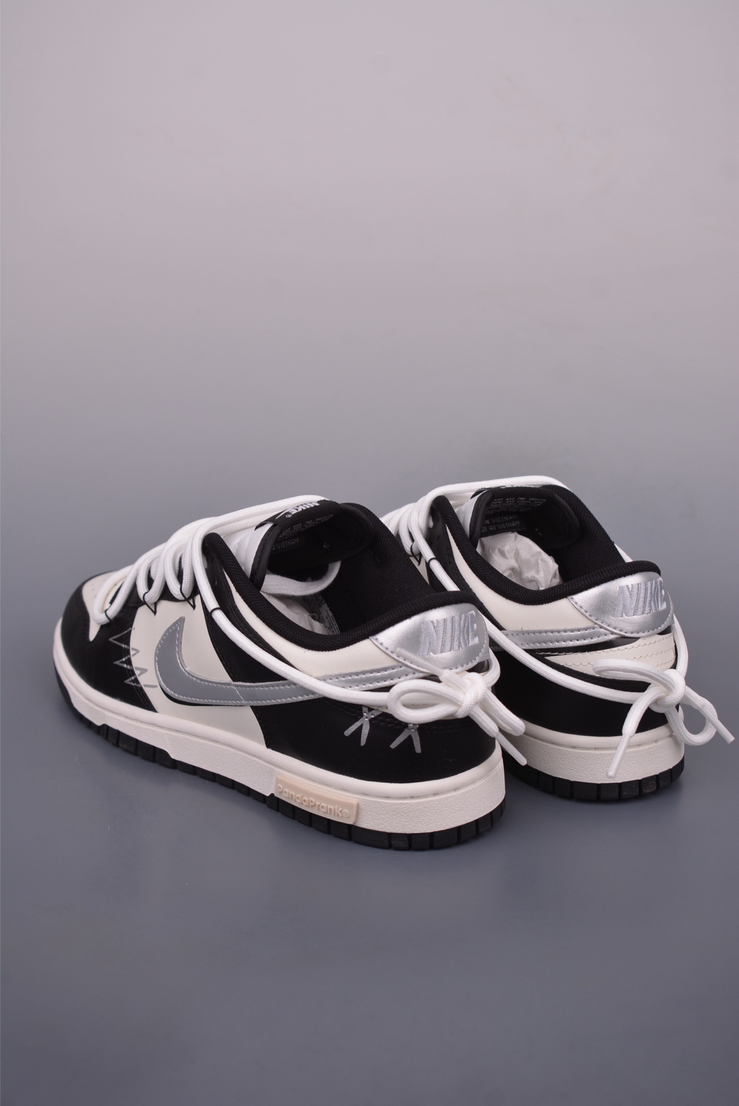 Nike SB Dunk Low XX Black and White Deconstructed Laces Shoes - Premium Quality 3 i1750202847646 7344 0 1