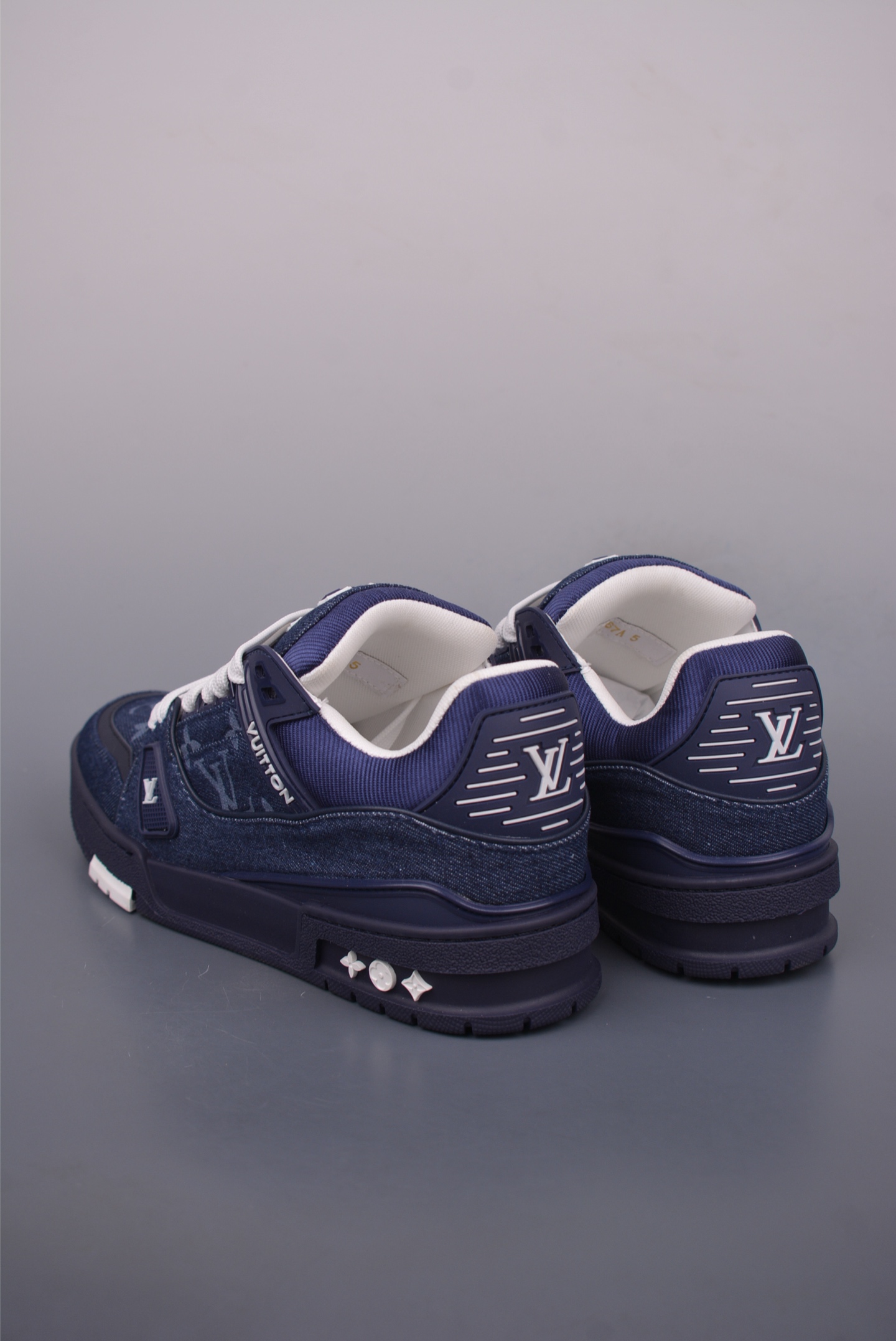 Louis Vuitton Trainer Sneakers - Denim Monogram, Limited Edition, Size 39-45 2 i1750203275478 6787 0 1
