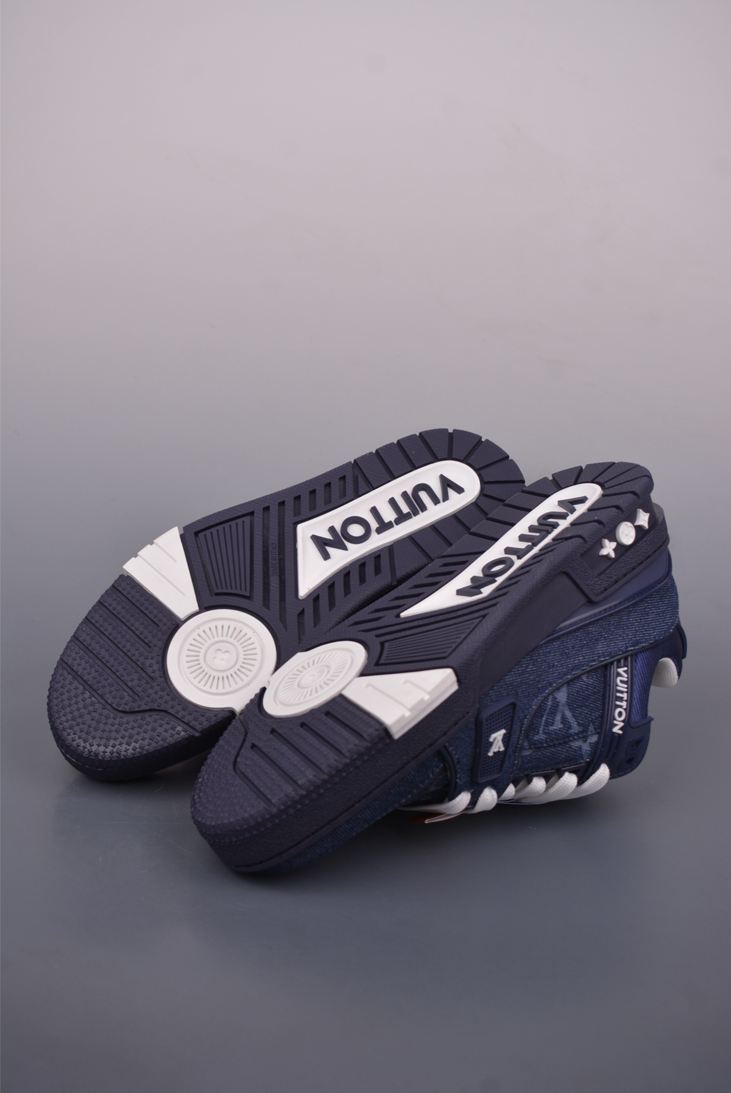 Louis Vuitton Trainer Sneakers - Denim Monogram, Limited Edition, Size 39-45 3 i1750203275570 6165 0 2