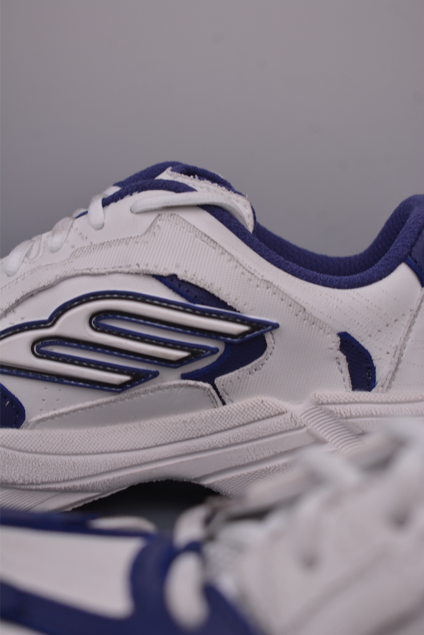 Balenciaga White & Blue Sneakers with Original Box, Perfect Fit & Comfort 8 i1750282540881 2487 0 7