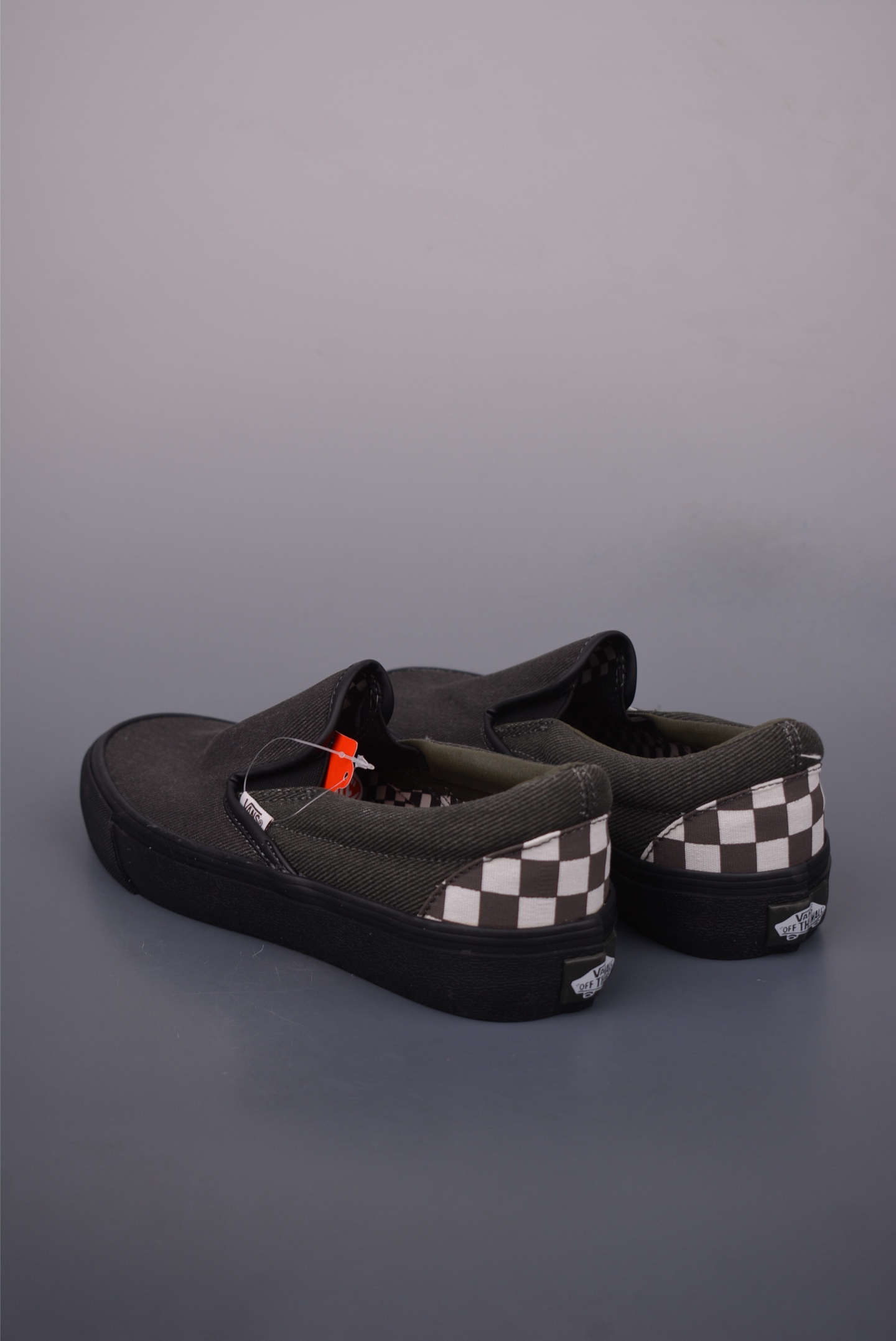 Vainl Archive x Vans Slip-On Denim Loafers - Black/Brown Checkerboard, Size 35-44 3 i1750284169665 6960 0 1